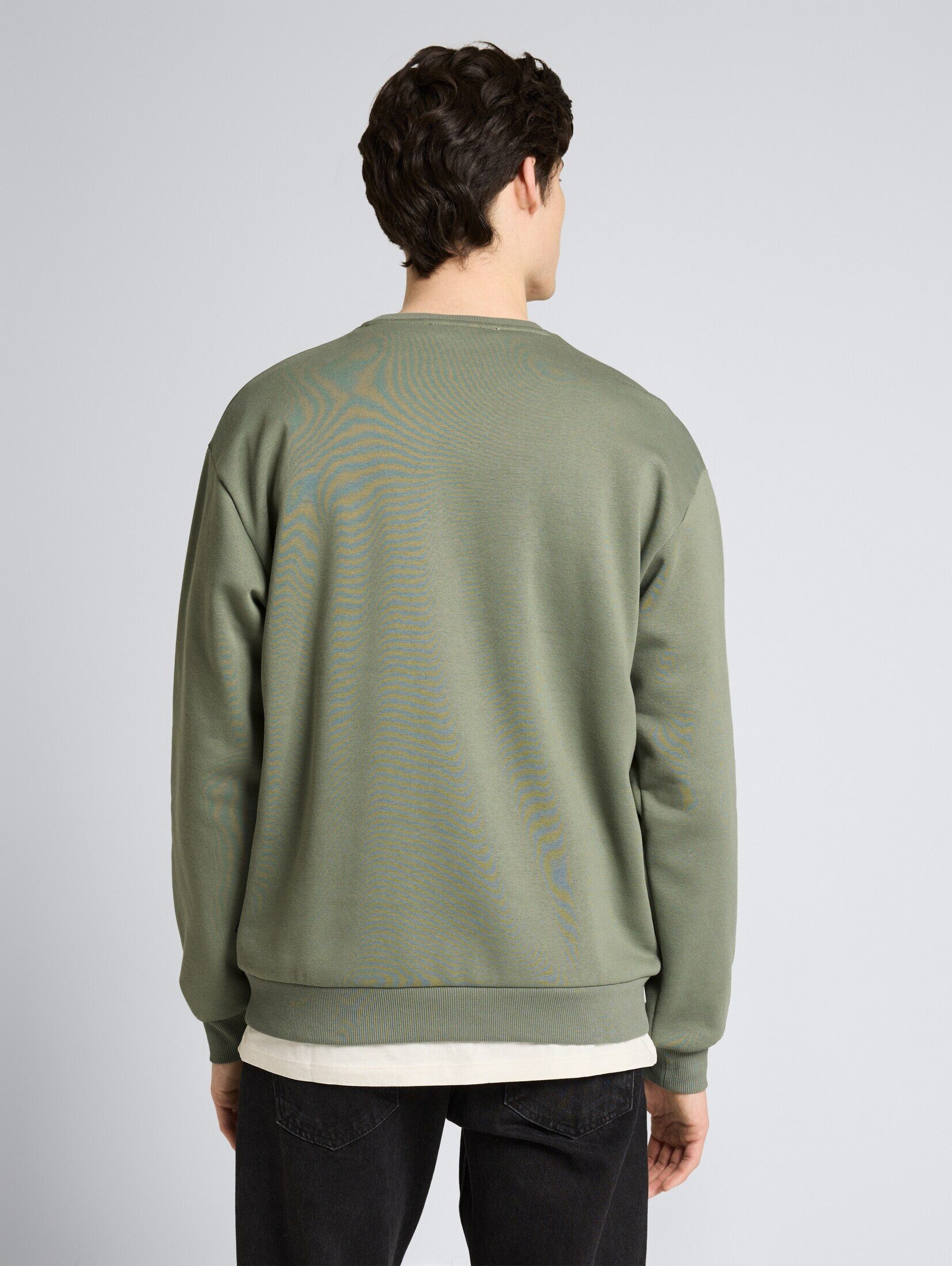 TOM TAILOR Denim Sweatshirt Strick & Sweatshirts Basic Sweatshirt