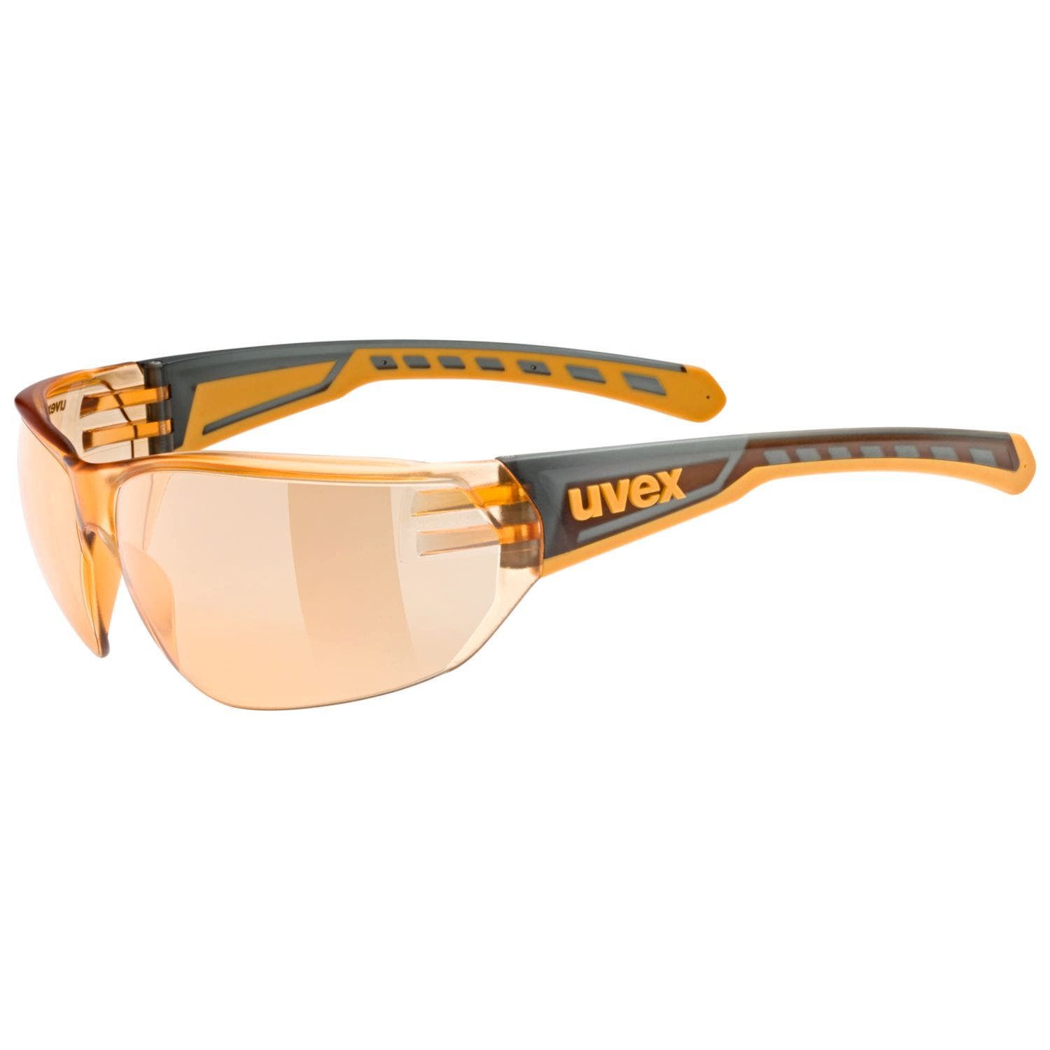 Uvex Sportbrille uvex equate smoke-orange