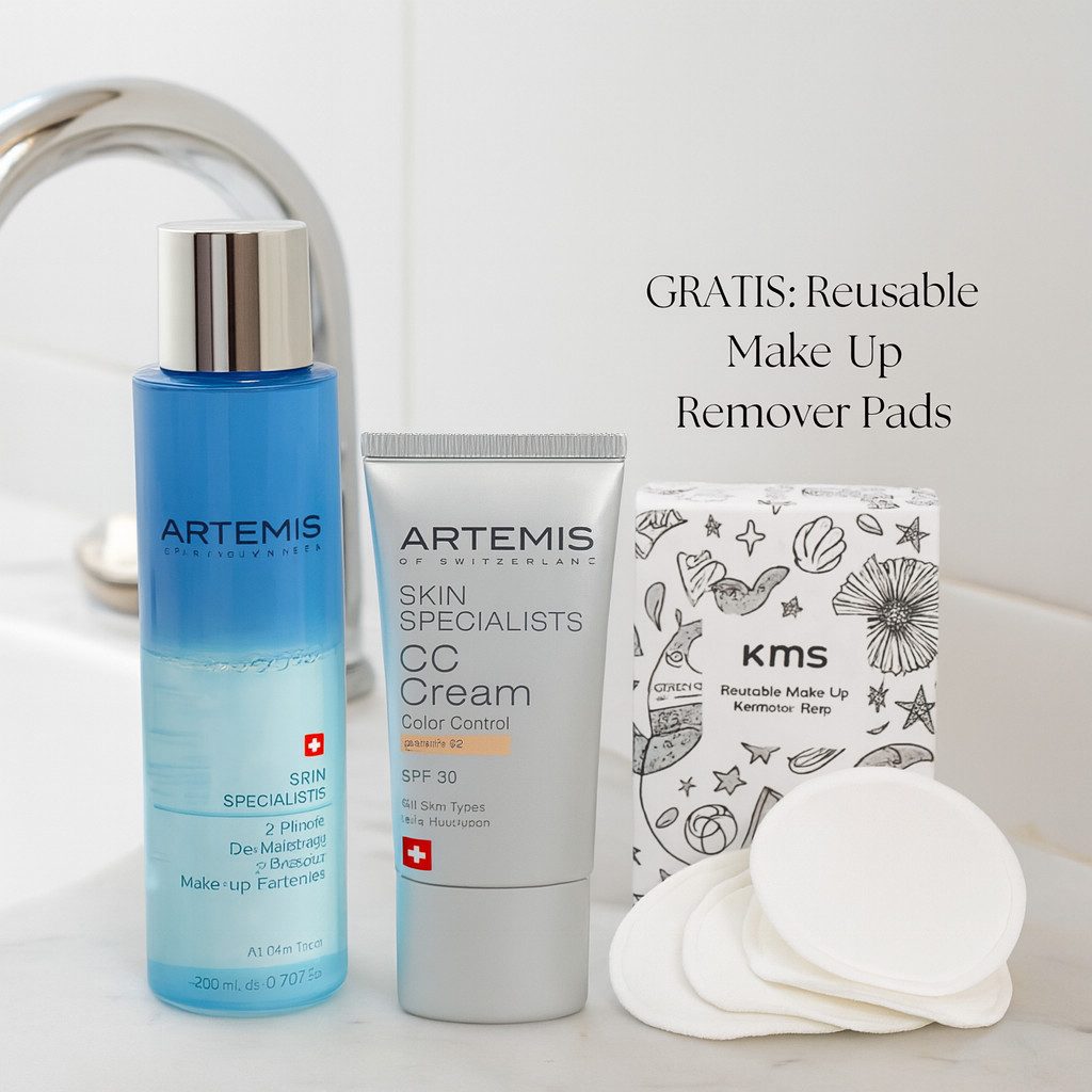 ARTEMIS Hautpflege-Set Skin Specialists Duo + Reusable Make-Up Remover Pads, 3-tlg.