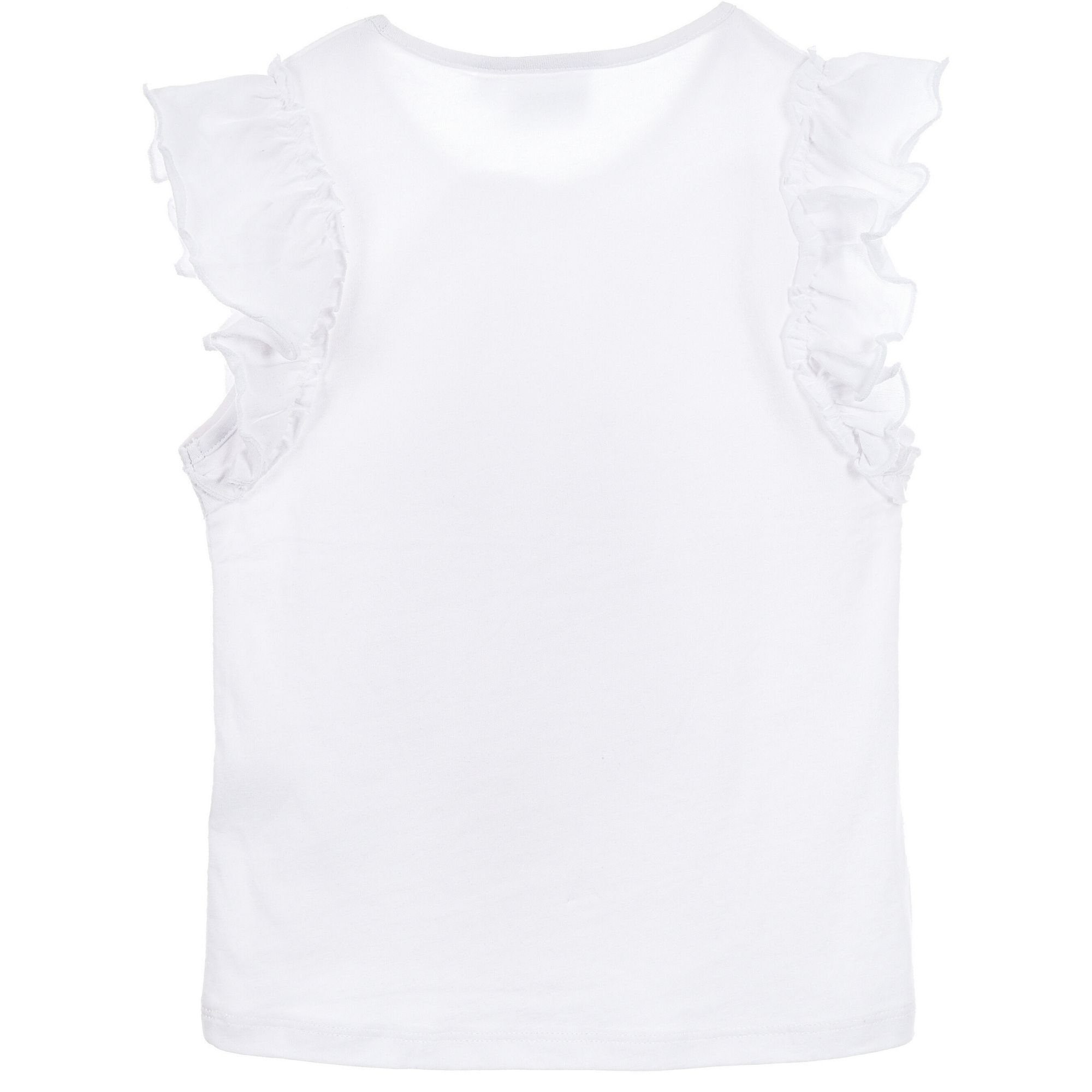 Harry Potter Baumwolle 98 128 aus T-Shirt Weiß Gr. - Mädchen Hedwig cm Kurzarmshirt