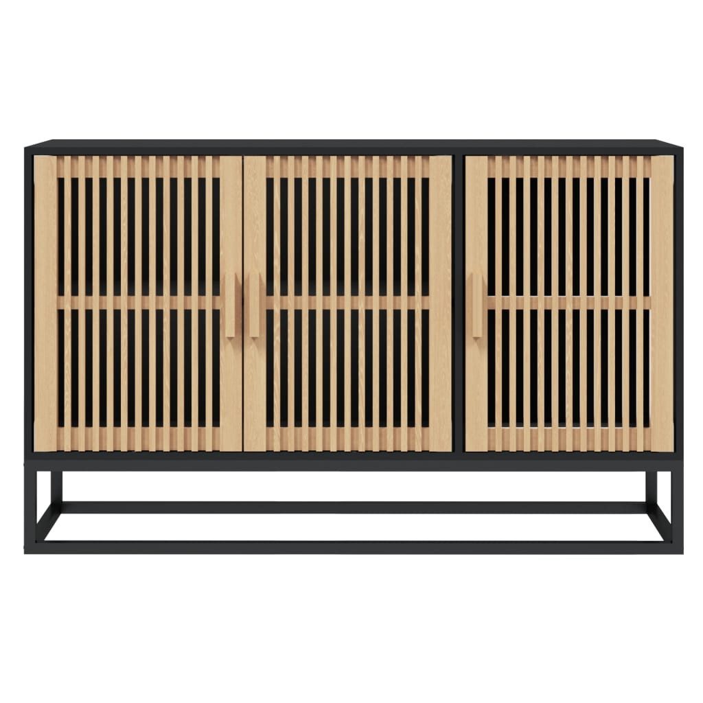 vidaXL Sideboard Sideboard Schwarz 105x30x65 cm Holzwerkstoff (1 St) – Bild 4 von 5