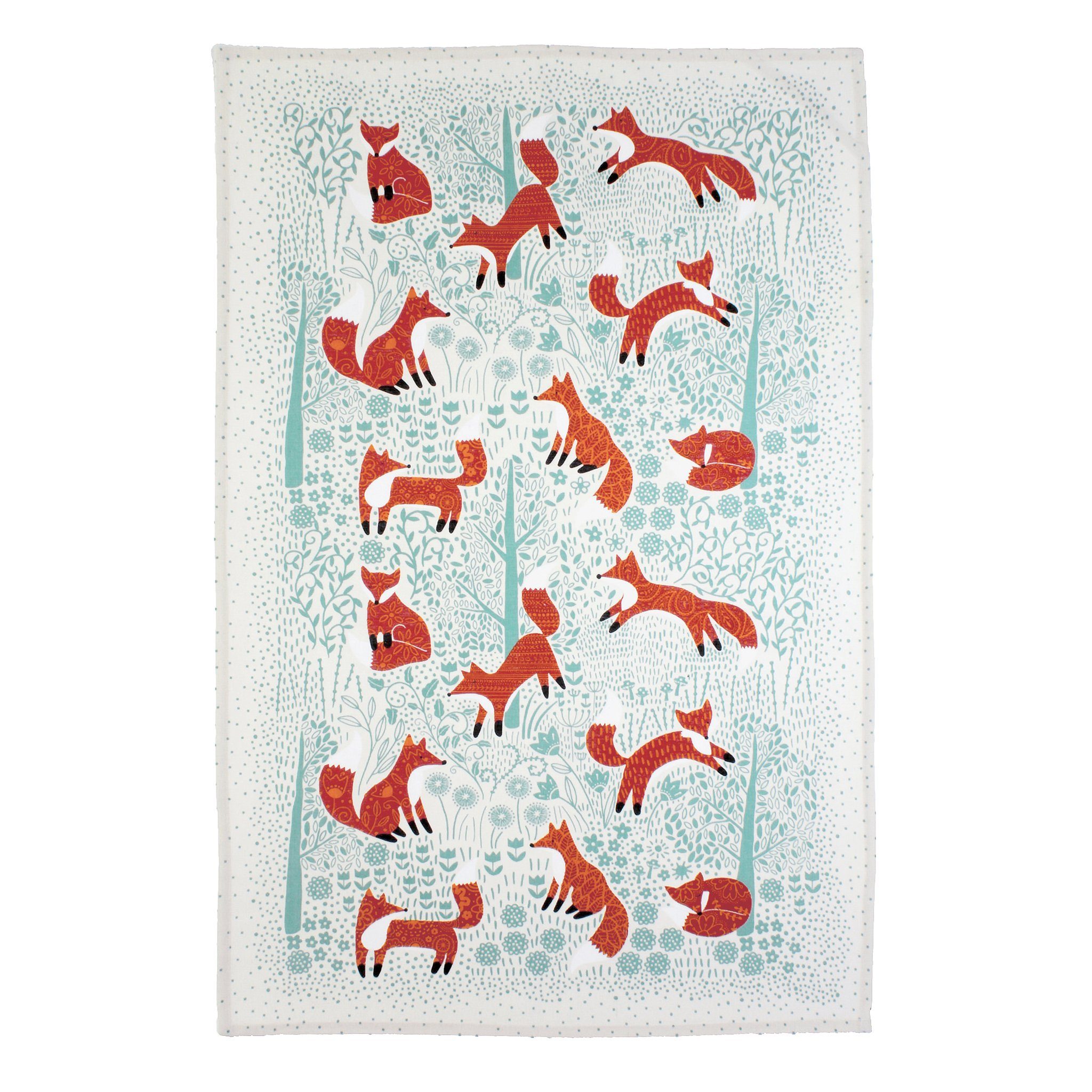 Ulster Weavers Geschirrtuch Foraging Fox, (Set, günstig online kaufen