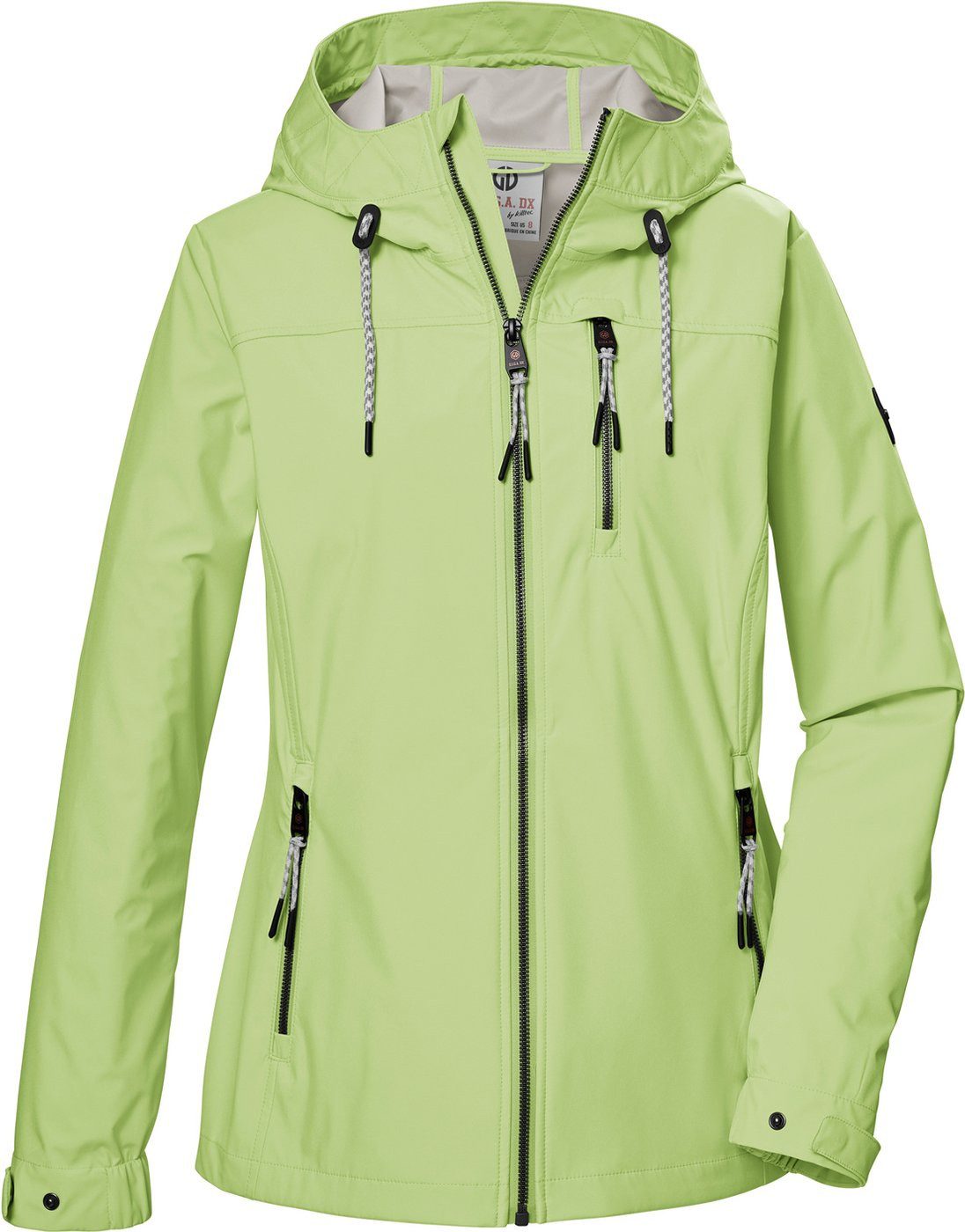 G.I.G.A. DX Funktionsjacke GS 74 WMN SFTSHLL JCKT helles fr??hlingsgr??n
