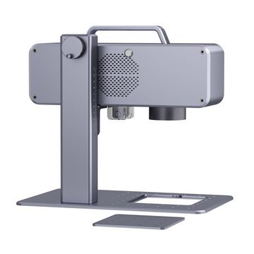 ATOMSTACK Graviergerät M4 Lasergravierer Markierungsmaschine, 110-240 V, 70x70mm Gravierbereich, 1-St., 2W Laserleistung, Desktop-Handheld, 2 IN 1 Gravierer, mit rotierendem optischem Linsenstützzylinder
