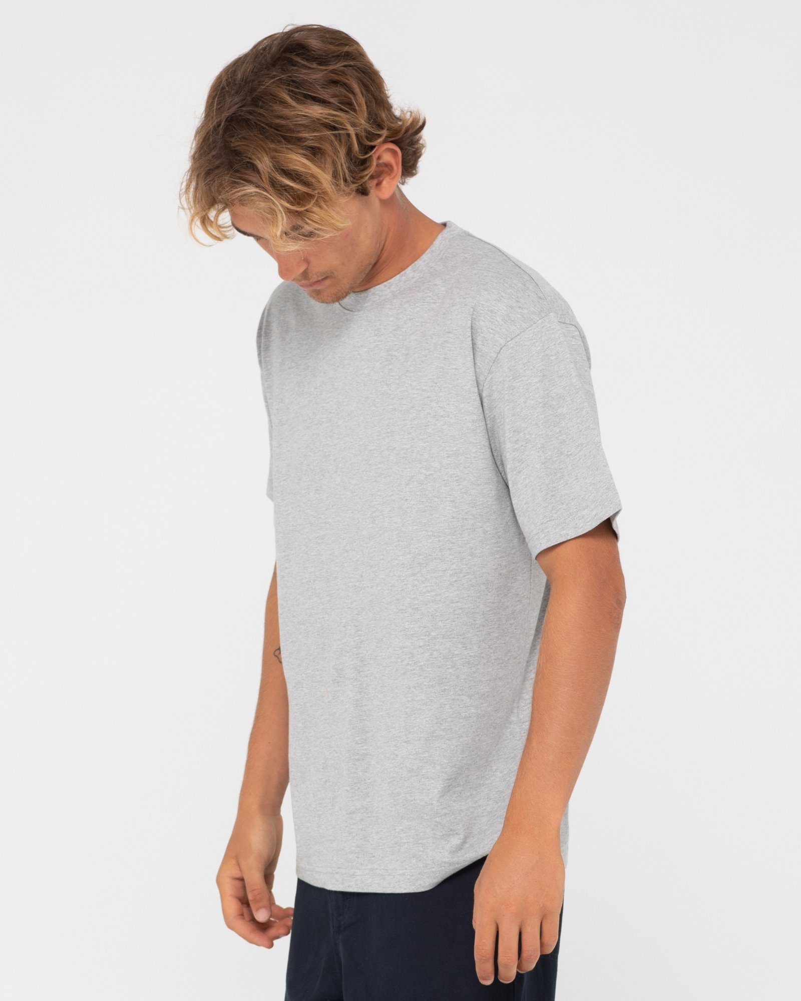 BLANK Marle DELUXE Grey T-Shirt Rusty TEE S/S