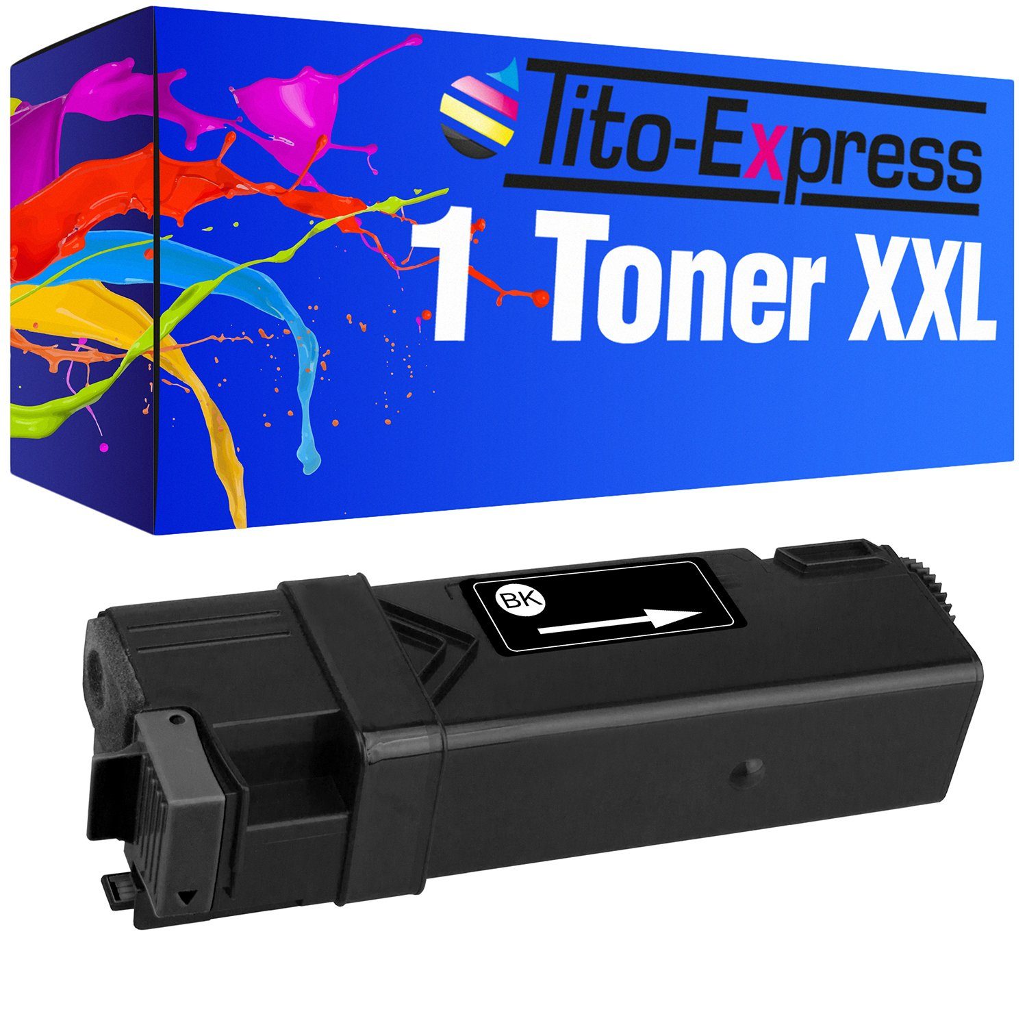 Tito-Express Tonerpatrone ersetzt Xerox 6125 Xerox-6125 Xerox6125 Black, für Phaser 6125 6125N 6125 Series 6125V N
