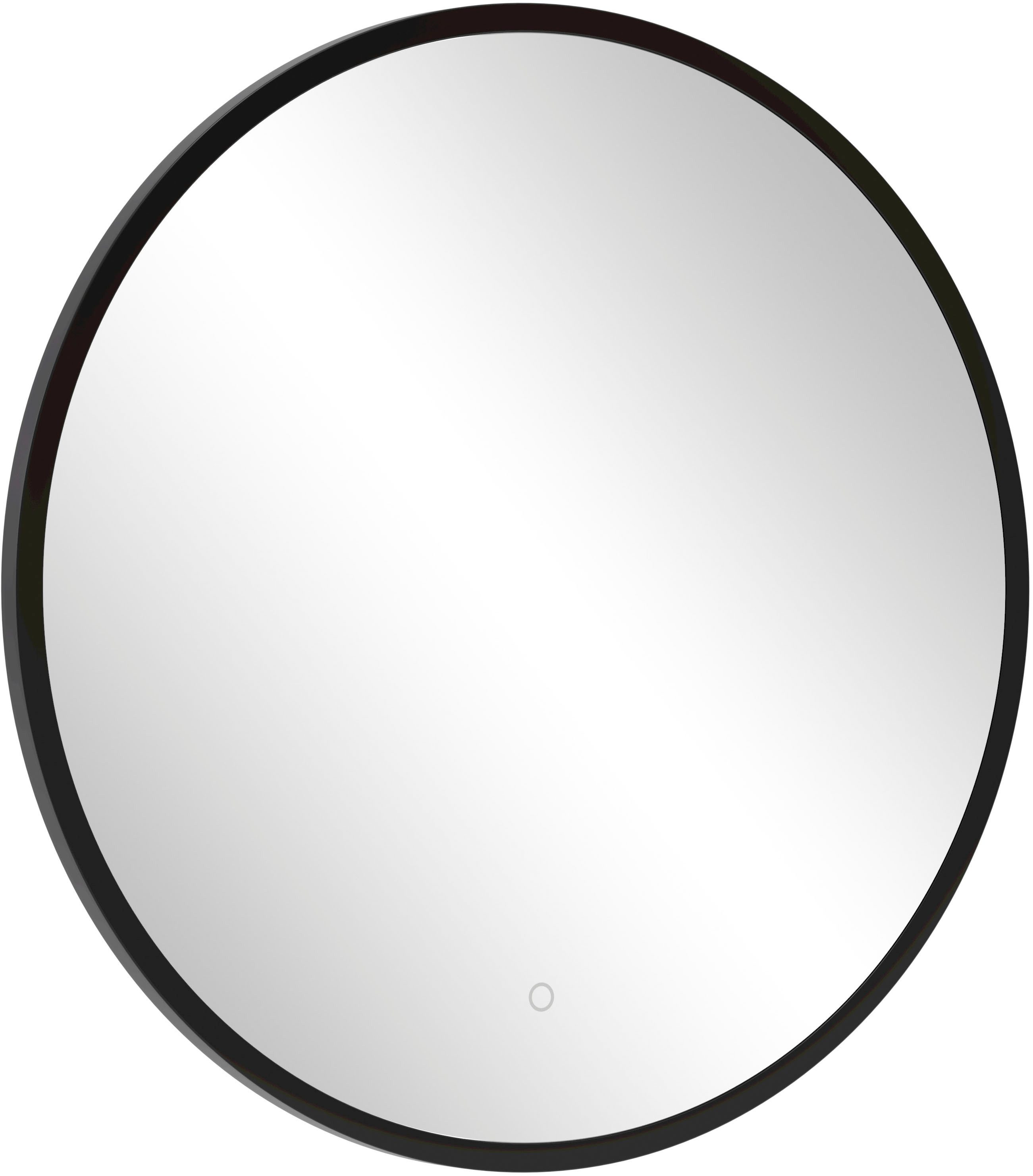 welltime Spiegel York Spiegelpaneel mit Amibientelicht, Universeller Badezimmerspiegel, 60 cm, inklusive Beleuchtung