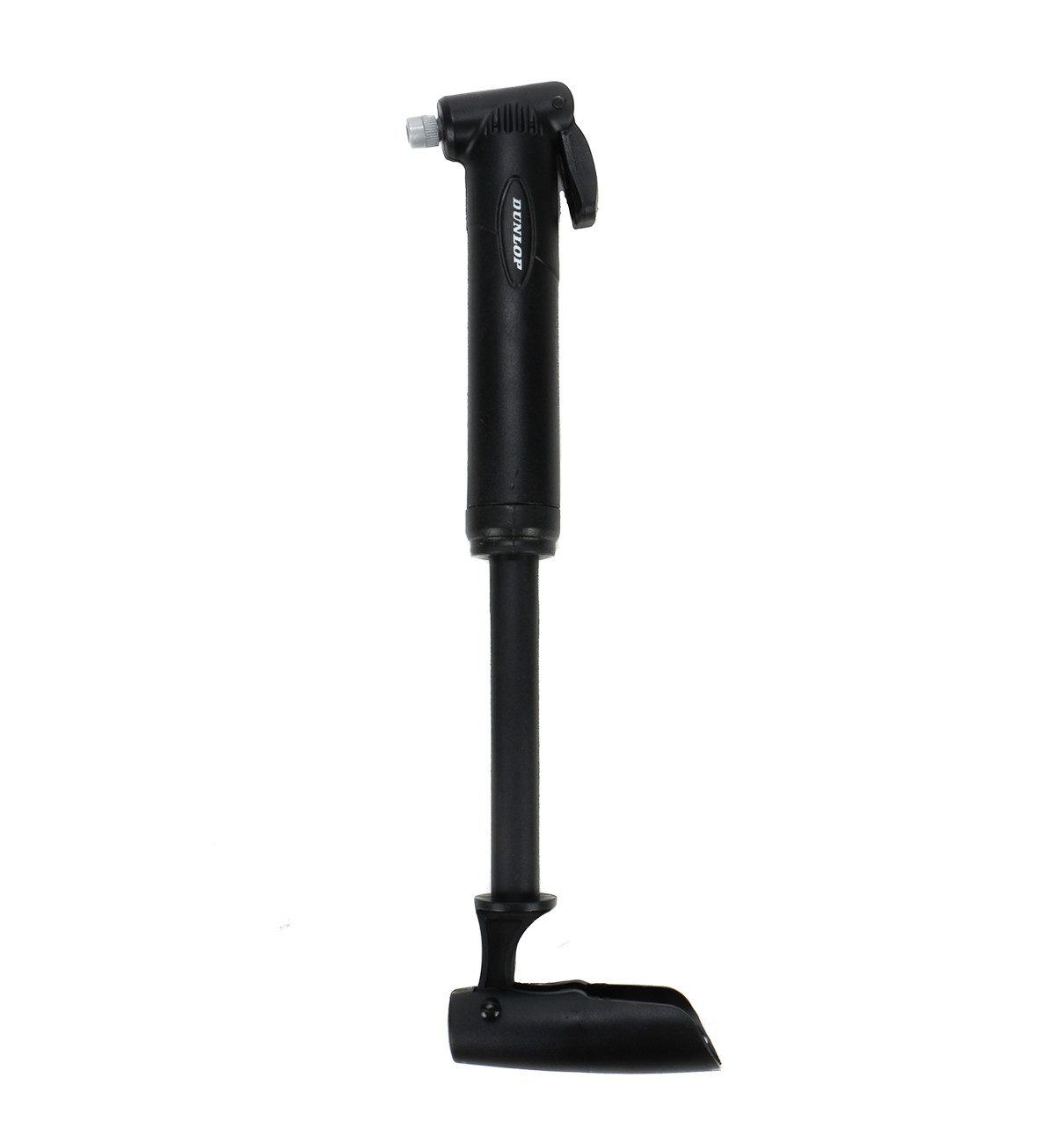 Dunlop Fahrradpumpe mini Fahrradpumpe (Adapter (Dunlop-/Blitzventil), Fahrradpump