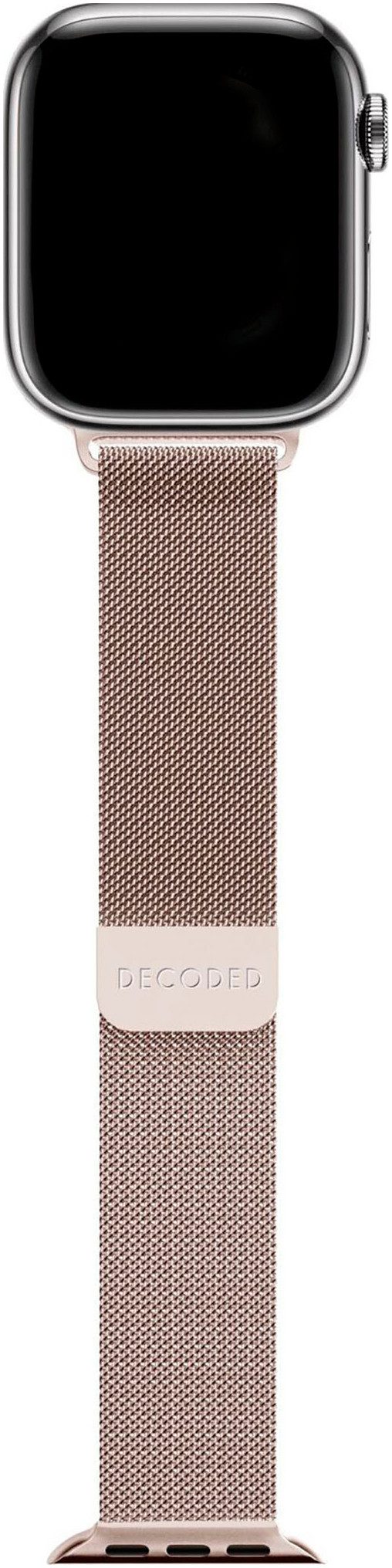DECODED Smartwatch-Armband Milanaise Traction Strap Black 42/44/45mm günstig online kaufen