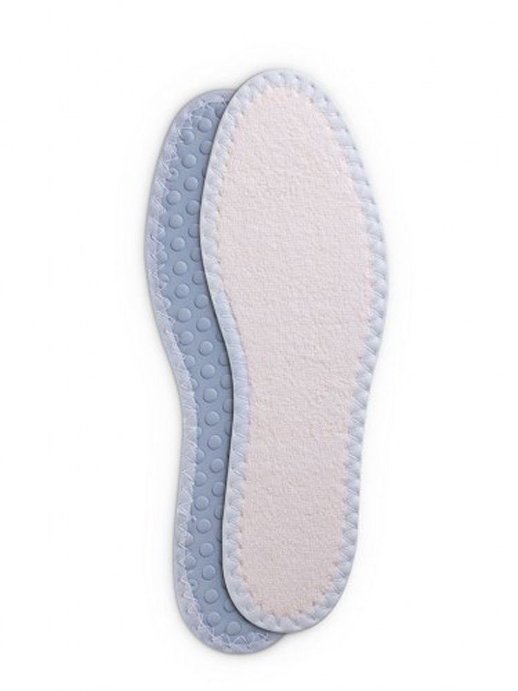 Collonil Barfußsohlen Ocean Blue - Waschbare Frottee-Einlegesohle