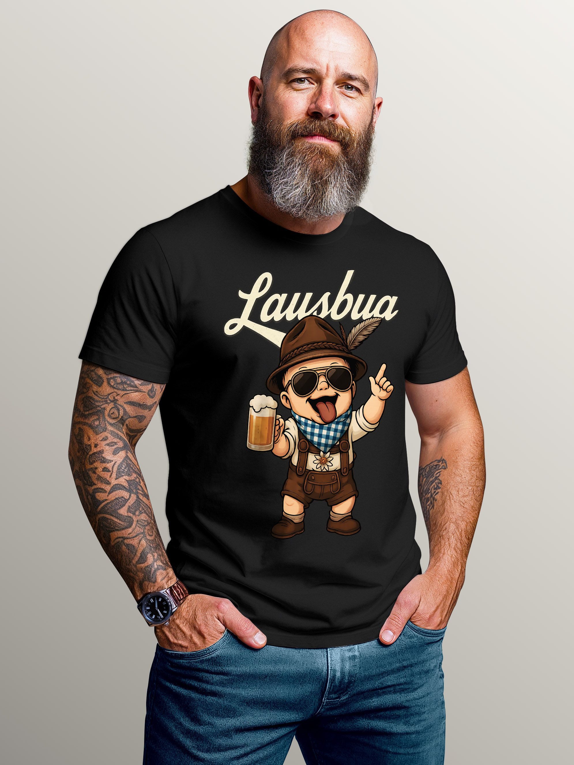 MoonWorks Print-Shirt Herren T-Shirt für das günstig online kaufen