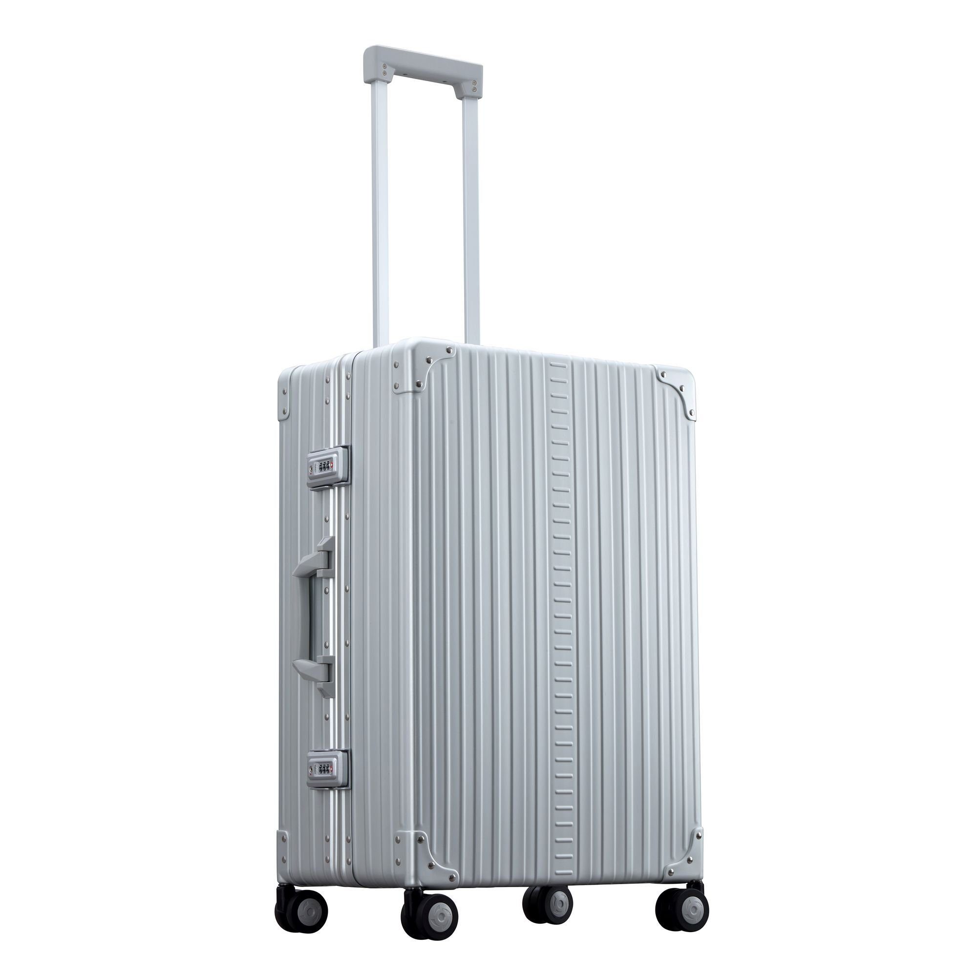 ALEON Hartschalen-Trolley Traveler, 4 Rollen, Aluminium günstig online kaufen