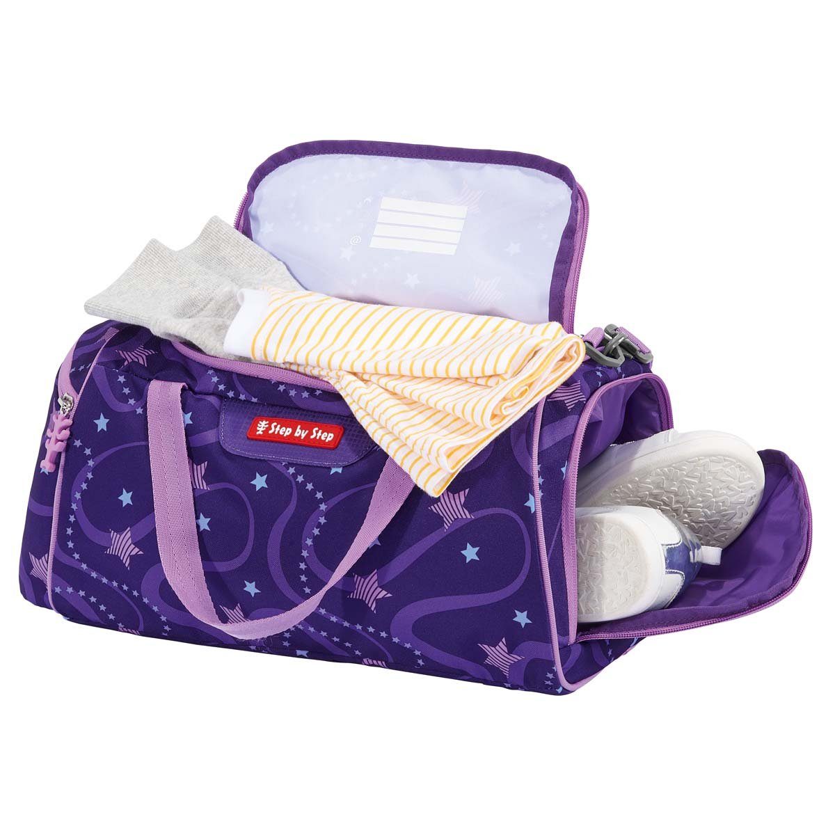 Step by Step Schulranzen Sporttasche Pegasus Emily (1 Stück), Sportbeutel, Turnbeutel, inkl. Schuhfach – Bild 2 von 2