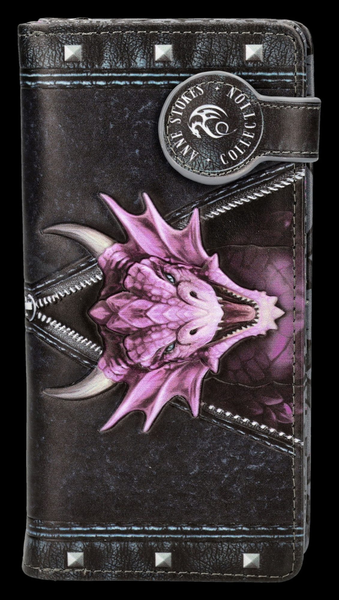 Figuren Shop GmbH Geldbörse Anne Stokes Geldbörse – Unzipped Dragon Fantasy Drache 18.5 cm Deko