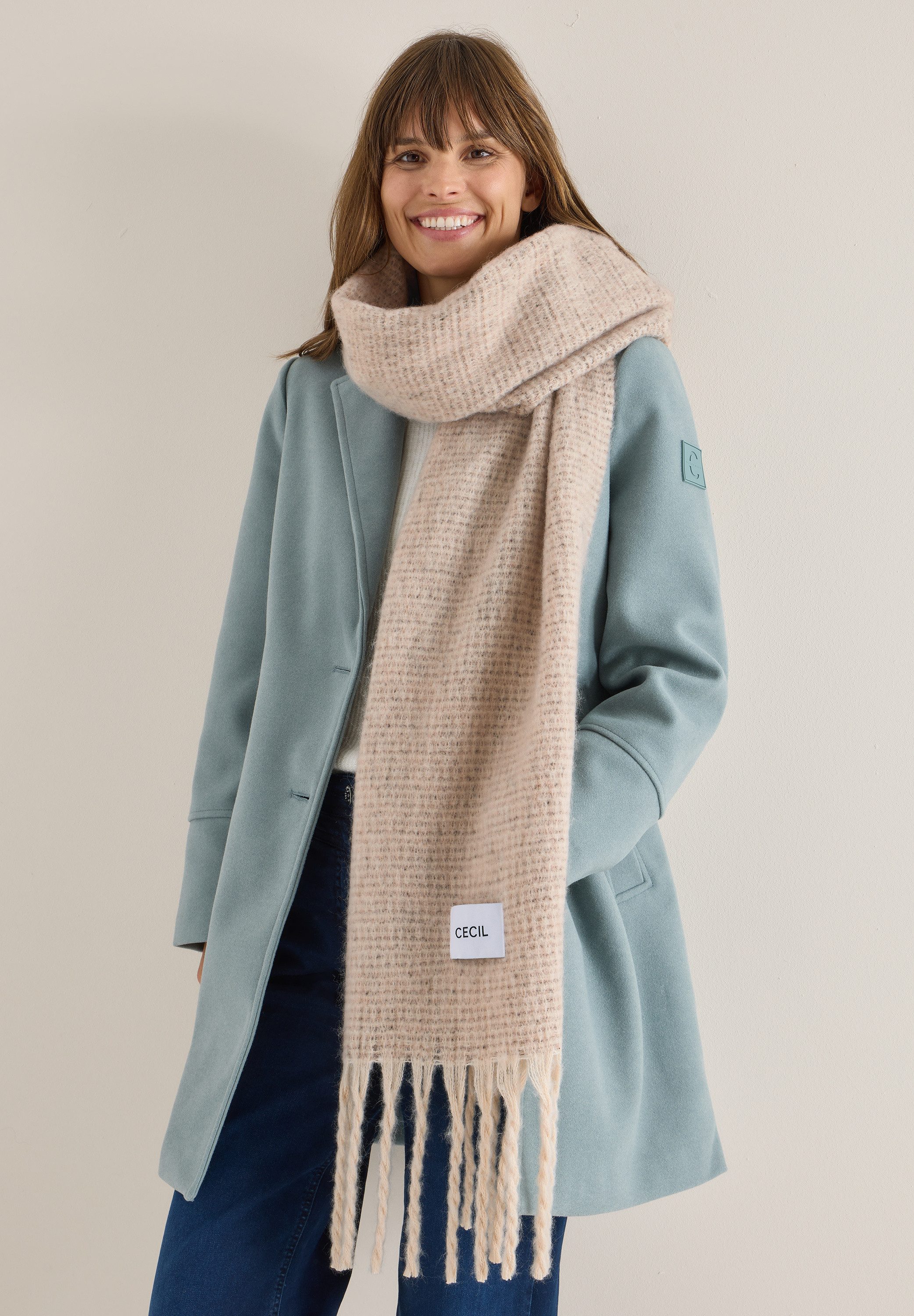 CECIL Schal, kuschelig