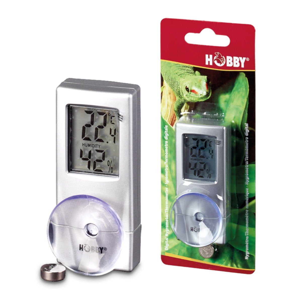 Digitales Hygrometer HOBBY (DHT2) Hygrometer/Thermometer