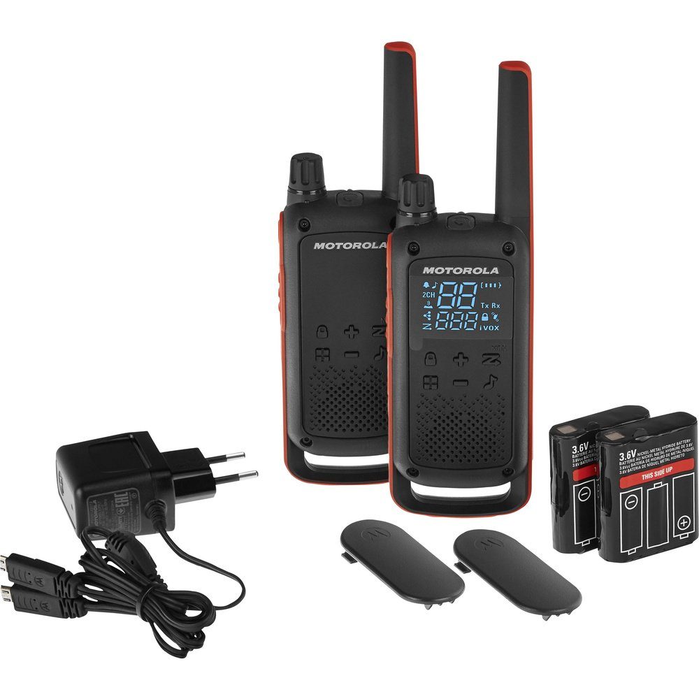 Motorola Solution Walkie Talkie Motorola Solutions TLKR T82 188068 PMR-Handfunkgerät 2er Set