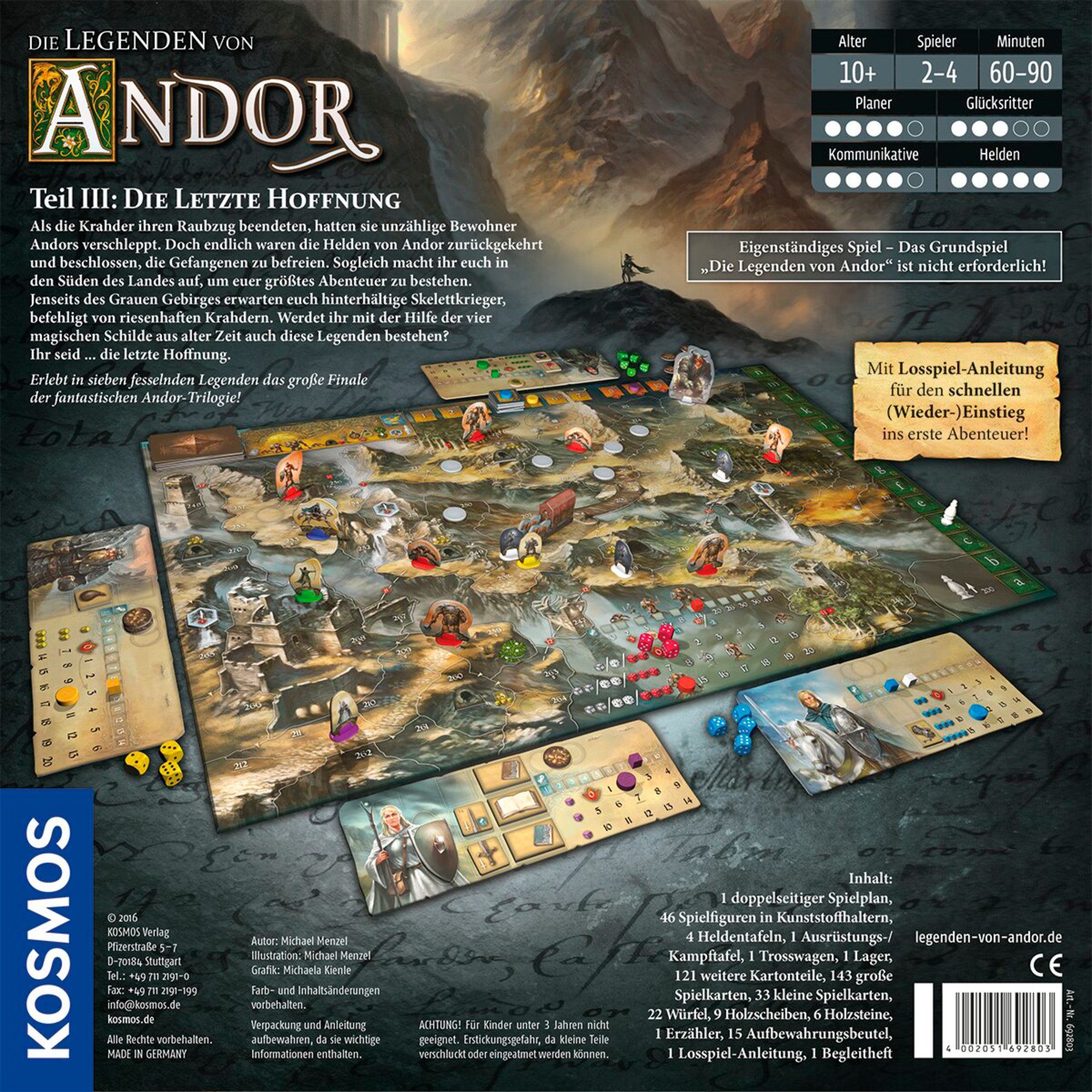 Kosmos Spiel Kosmos Die Legenden von Andor - Teil III: Die