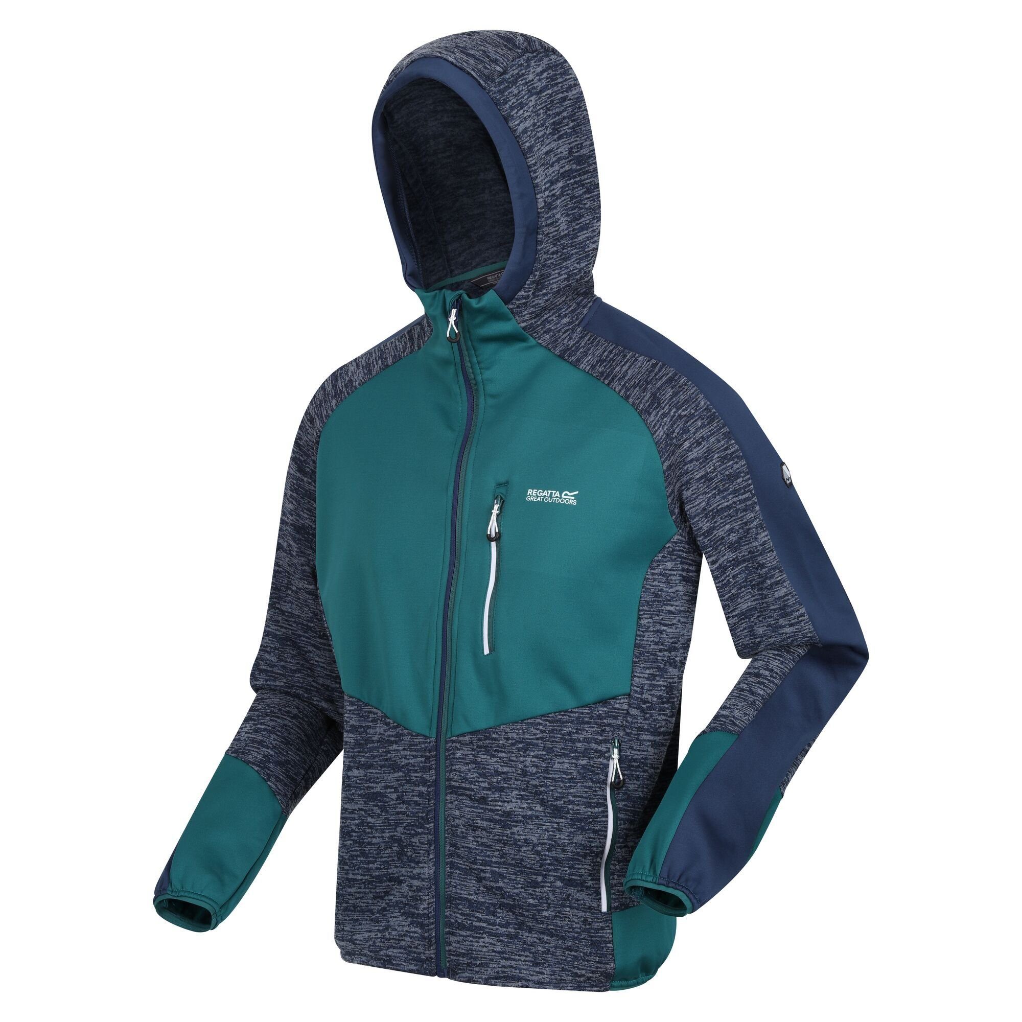 Fleecejacke Cadford Herren, atmungsaktiv Regatta und für schnelltrocknend Admrl/PacifG IV