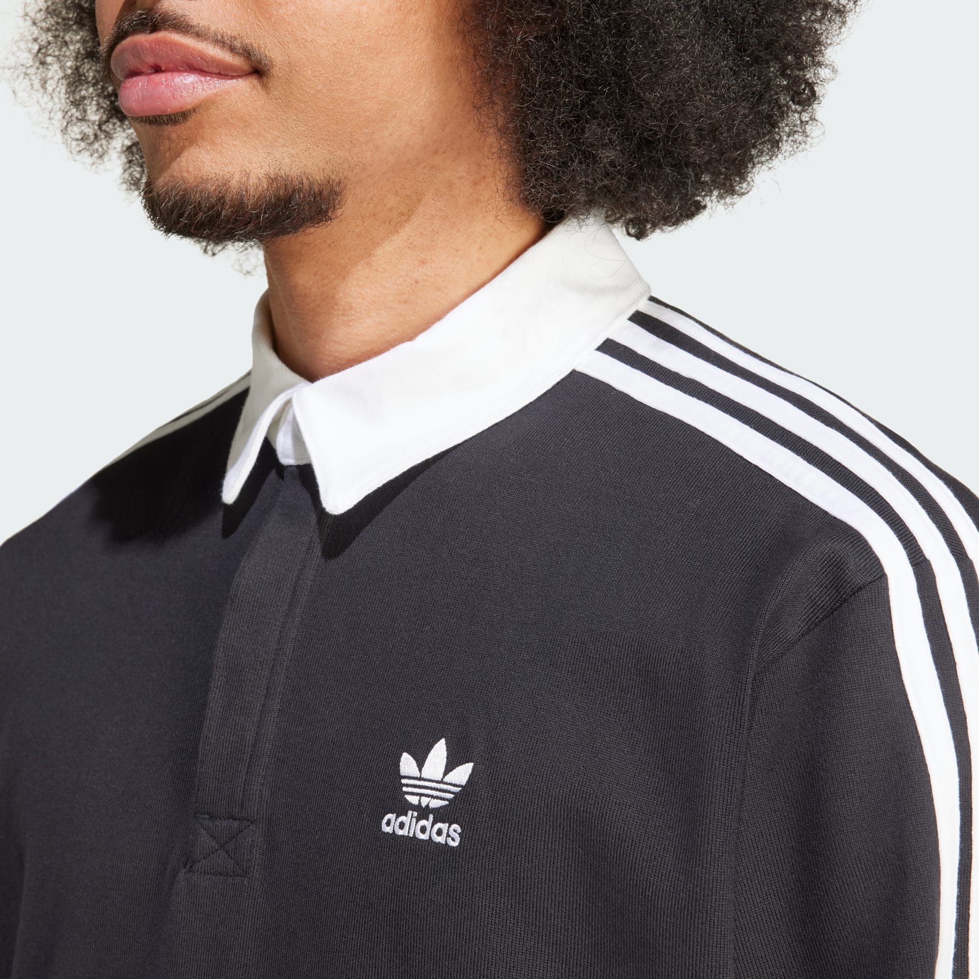 adidas Originals Langarm-Poloshirt ADICOLOR RUGBY POLOSHIRT (1-tlg)