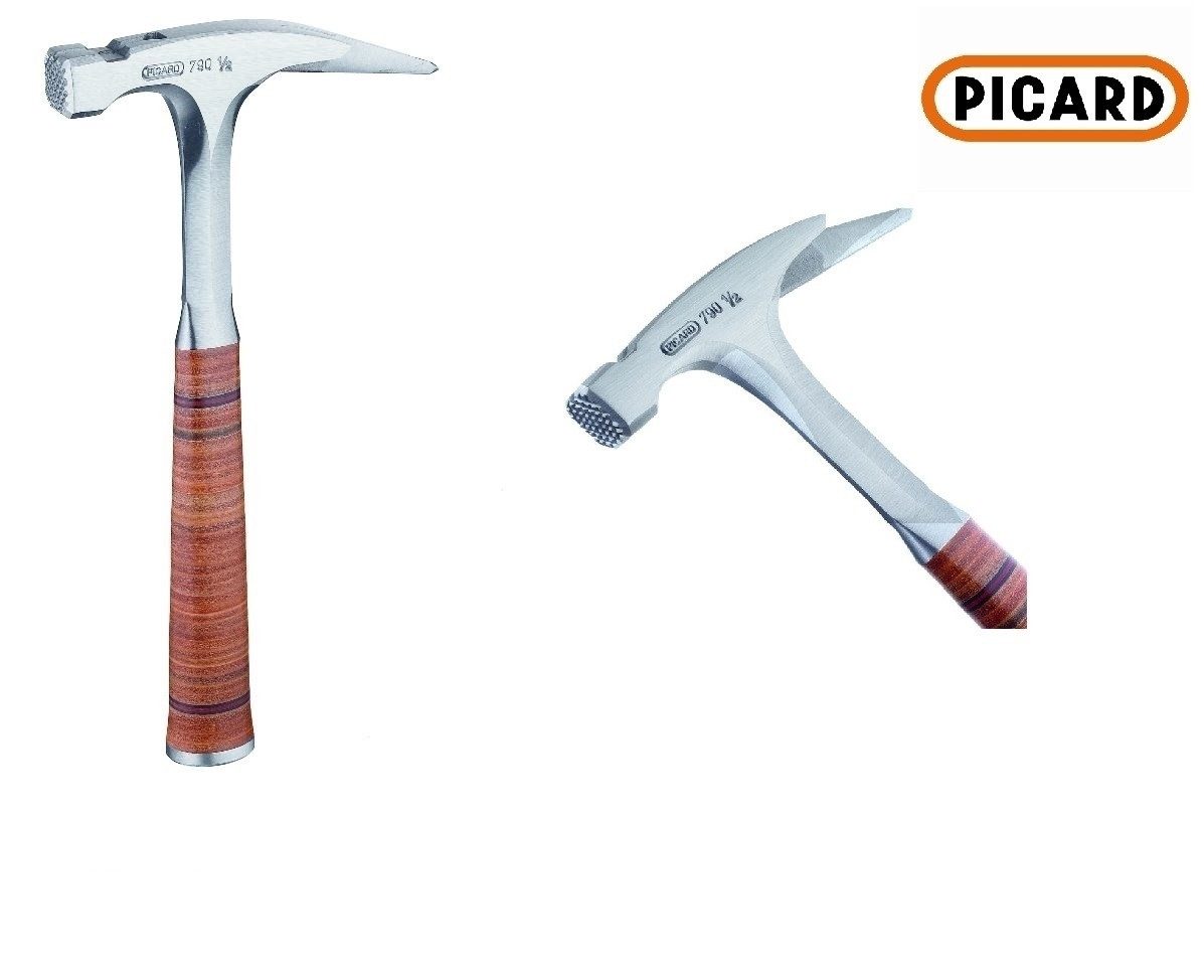 PICARD Hammer Latthammer Latthammer Vollstahlausführung 790 1/2 mit Ledergr