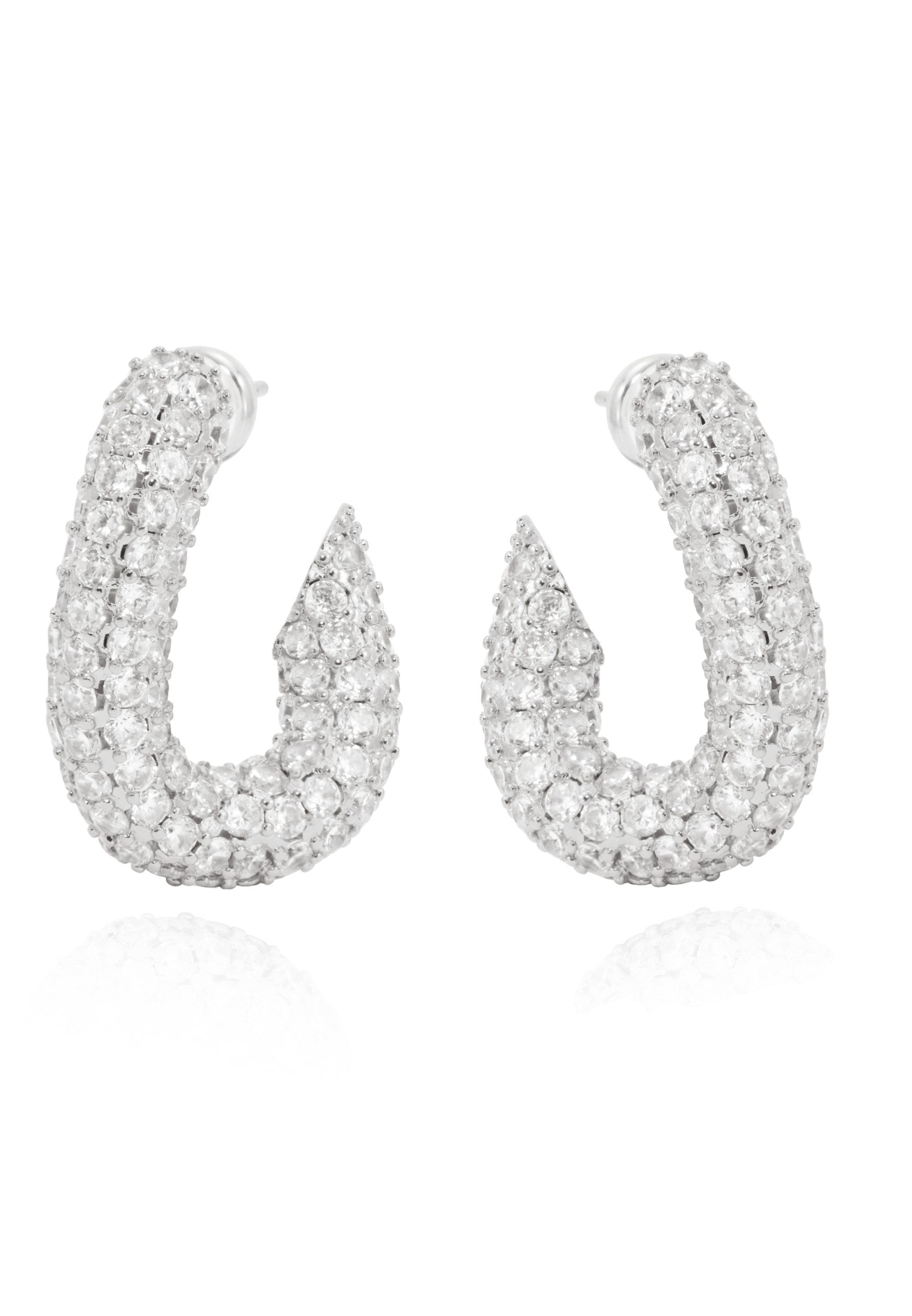 FILIPPA FIRENZE Paar Ohrstecker Sparkling GIGI, mit Versilberung