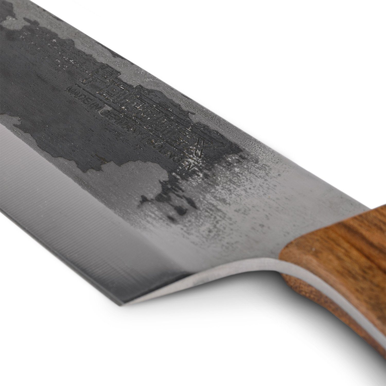 Petromax Hackmesser Hack-Messer Solingen 33cm 17 hochwertigen Glattschliff Solingen, cm, langlebig, Klingenstahl Klinge aus