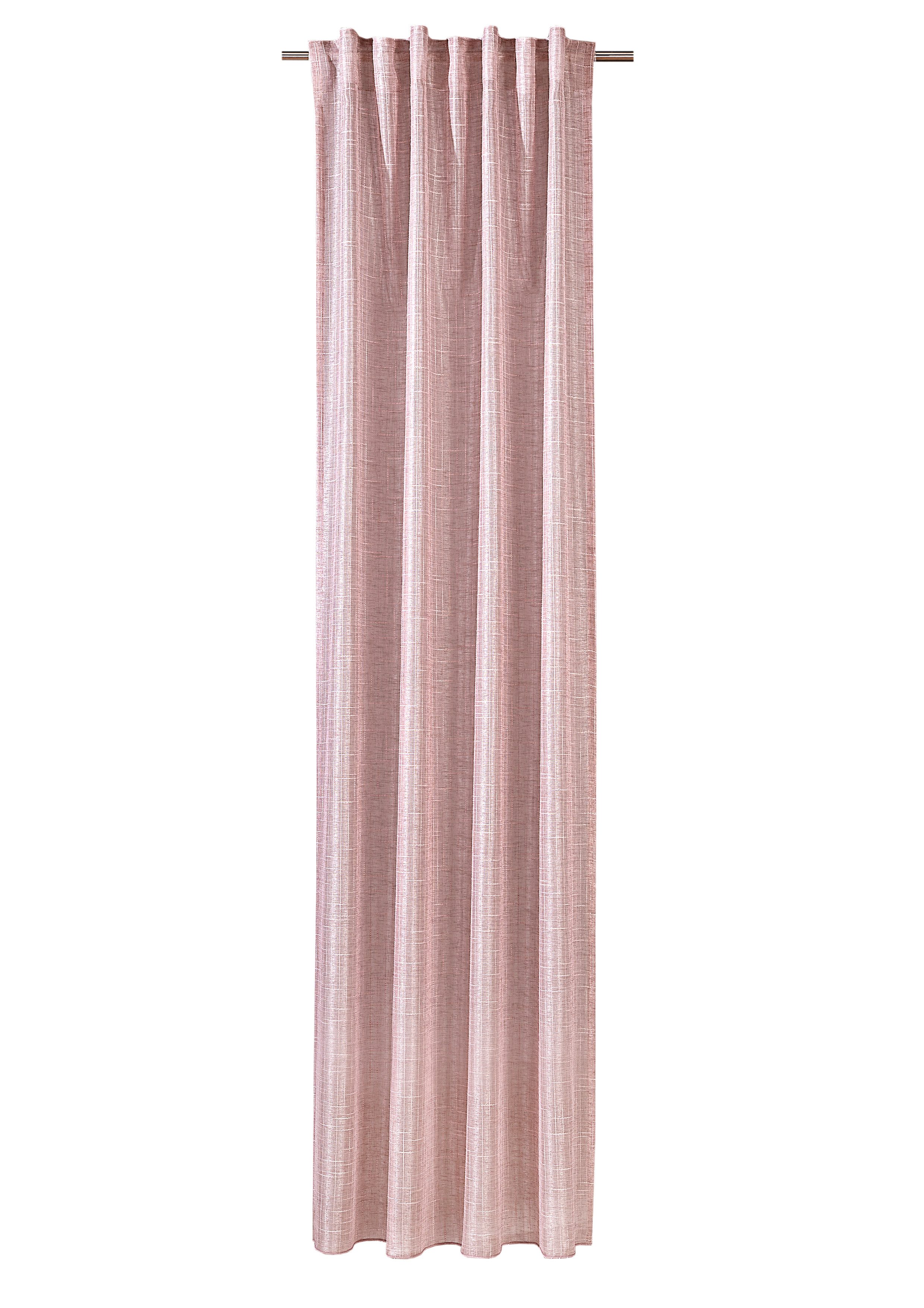 Verdi Vorhang Schal mit verdeckten Schlaufen Zola 140 x 245 cm (1 St), Multifunktionsband, halbtransparent