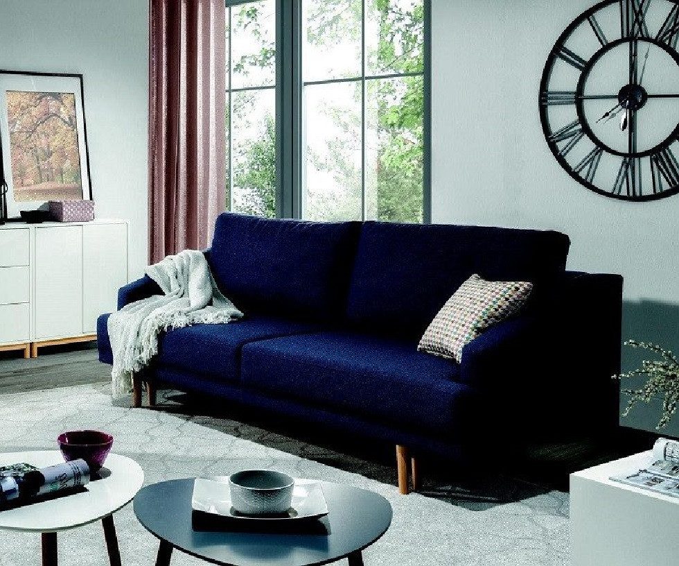 Xlmoebel Schlafsofa Bettsofa mit hochwertigem Textilbezug und Bettfunktion, Hergestellt in Europa