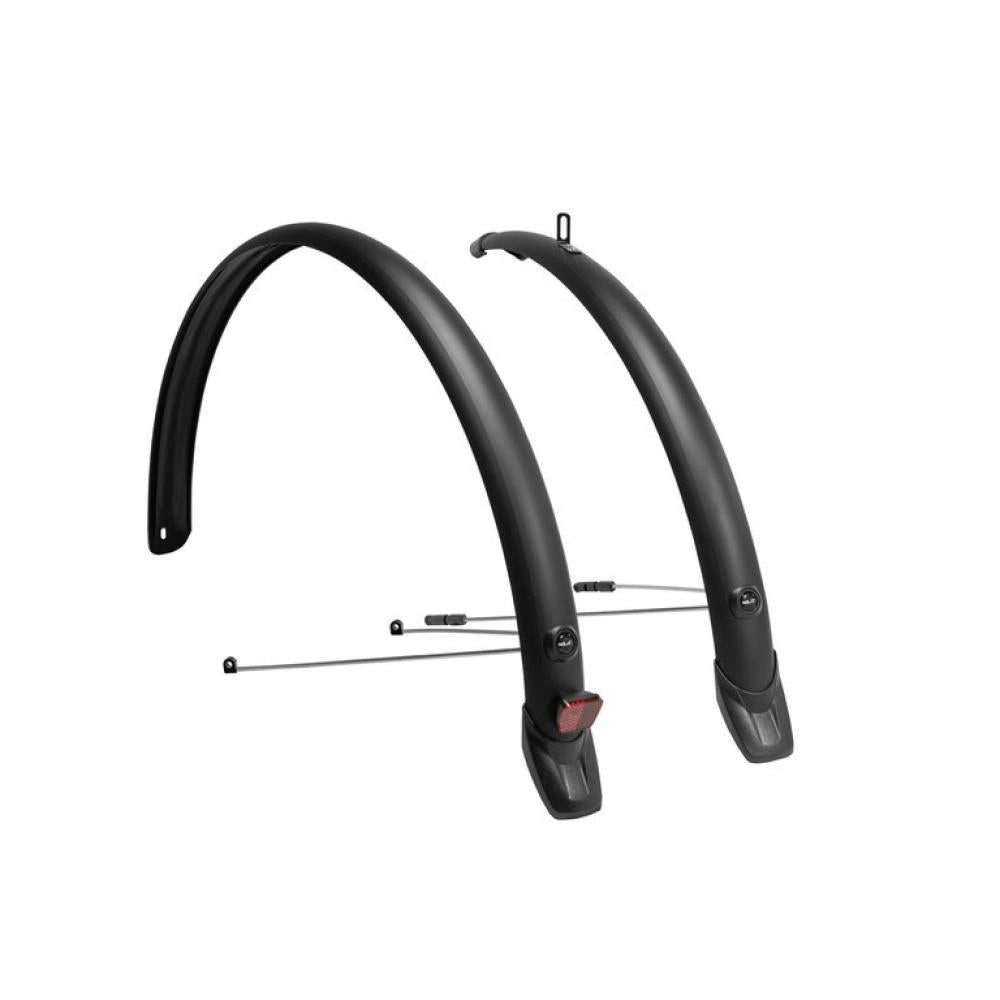 XLC Schutzblech XLC Schutzblechset MG-F06 28\" 51mm mattschwarz  optimaler Spritzschu