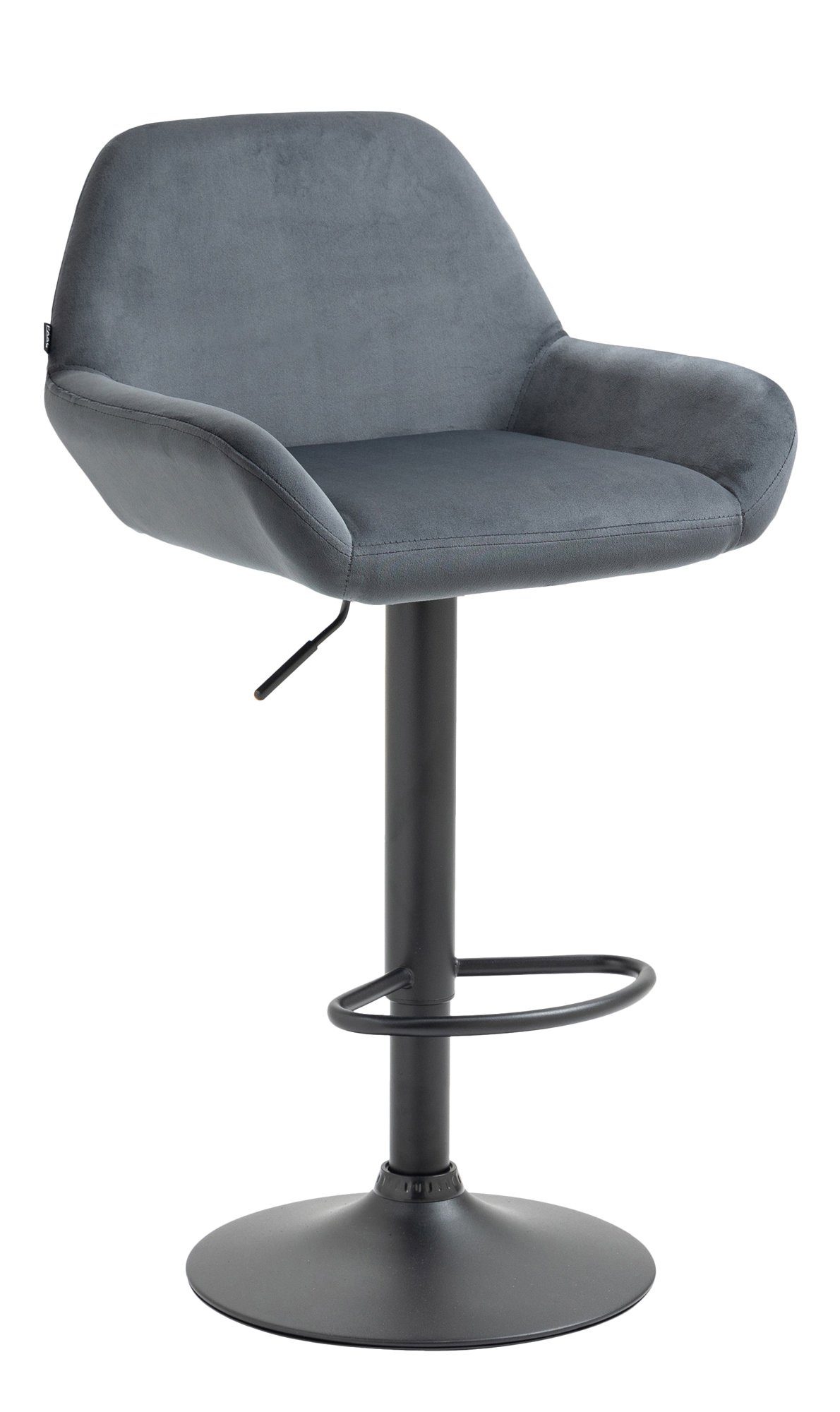 Barhocker Barhocker Braga Samt schwarz