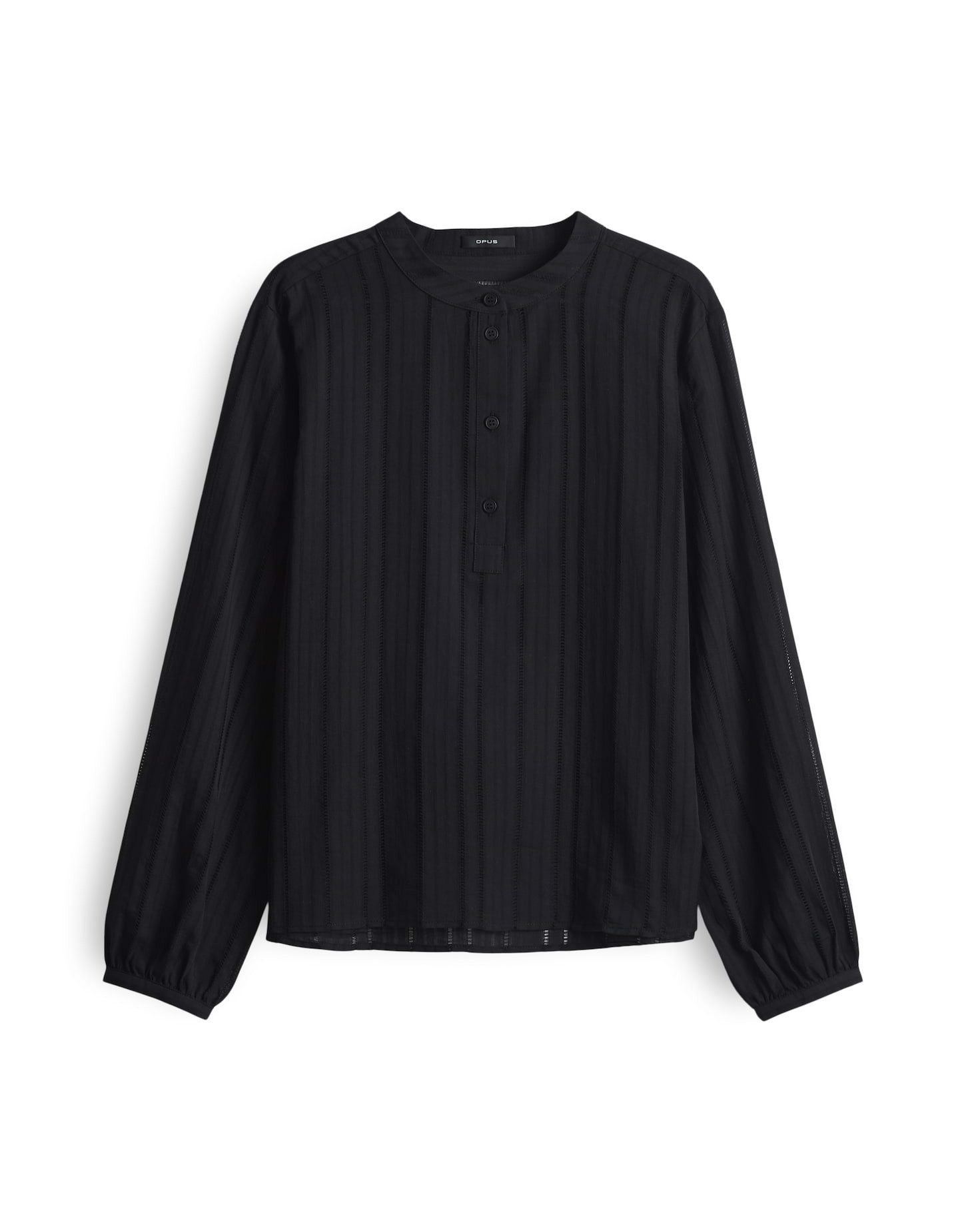 OPUS Langarmbluse FUEGA Loose mit zarter Lochstickerei günstig online kaufen