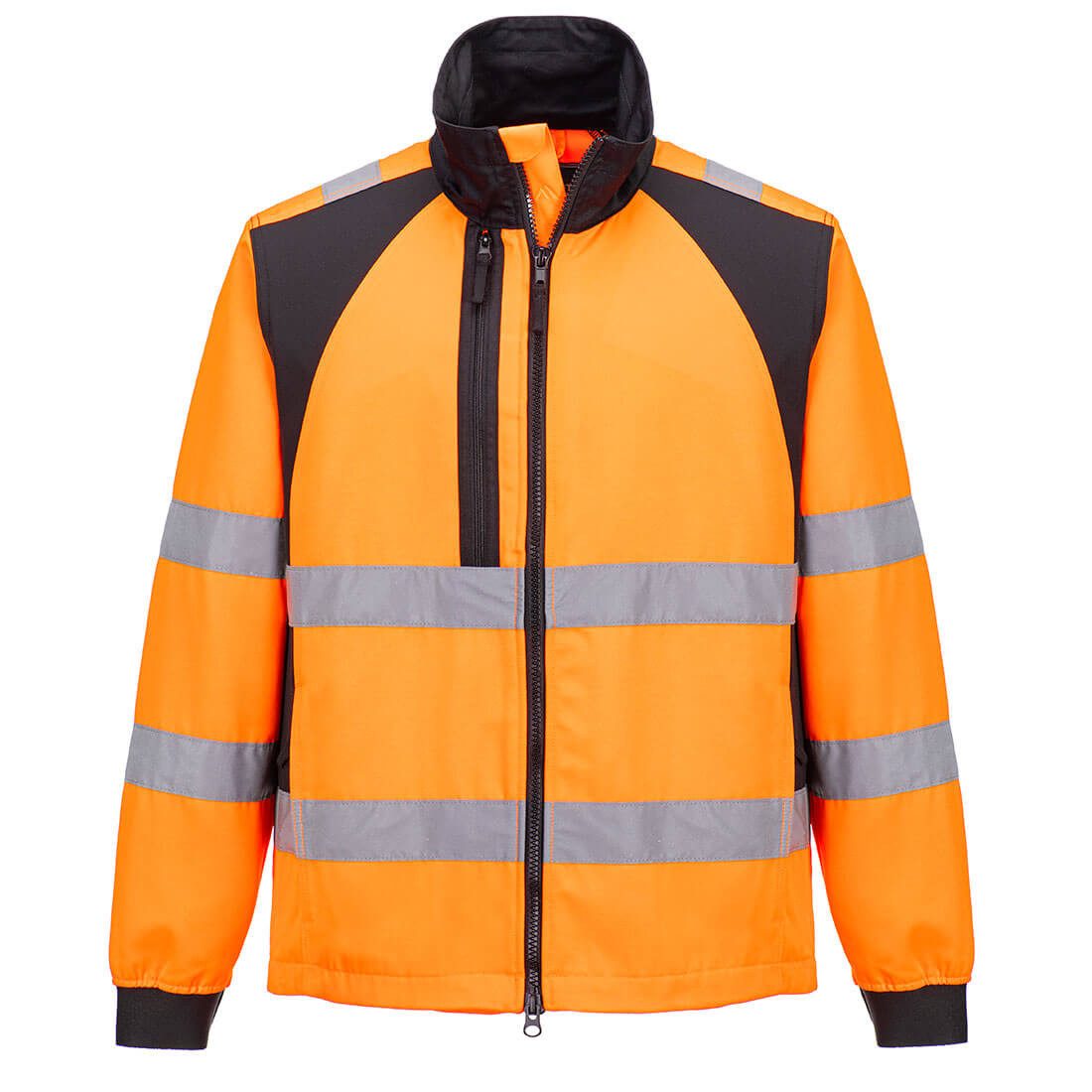 Portwest Arbeitsjacke CD861 - WX2 Eco Warnschutz Strapazierfähiges, wasserabweisendes Gewebe.