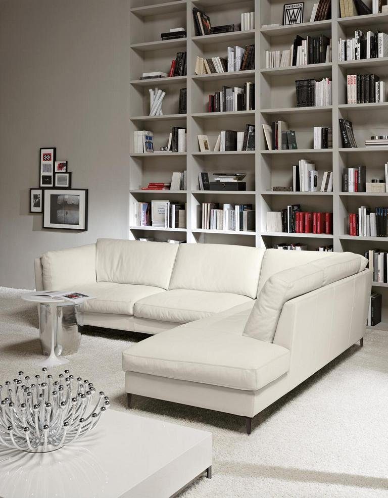 Modern JVmoebel Ecksofa L-Form Couch Ecksofa Prianera Möbel Design Leder Wohnzimmer