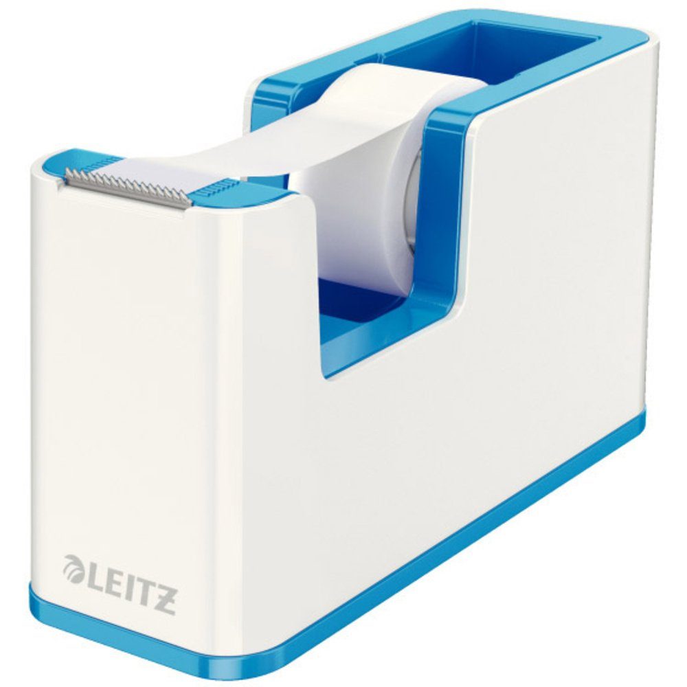 Klebeband Leitz Klebeband-Abroller WOW 5364 Weiß, Blau Rollenbreite (max): 19 m