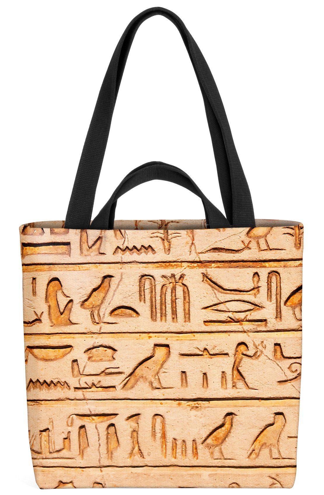 VOID Henkeltasche (1-tlg), Ägypten Hiroglyphen Antike Ägypten Hiroglyphen Antike Pyramiden Afrik