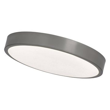 AEG LED Deckenleuchte Wandleuchte Mikel Eisen Ø38cm 24W 2500lm warm-kalt, LED fest integriert