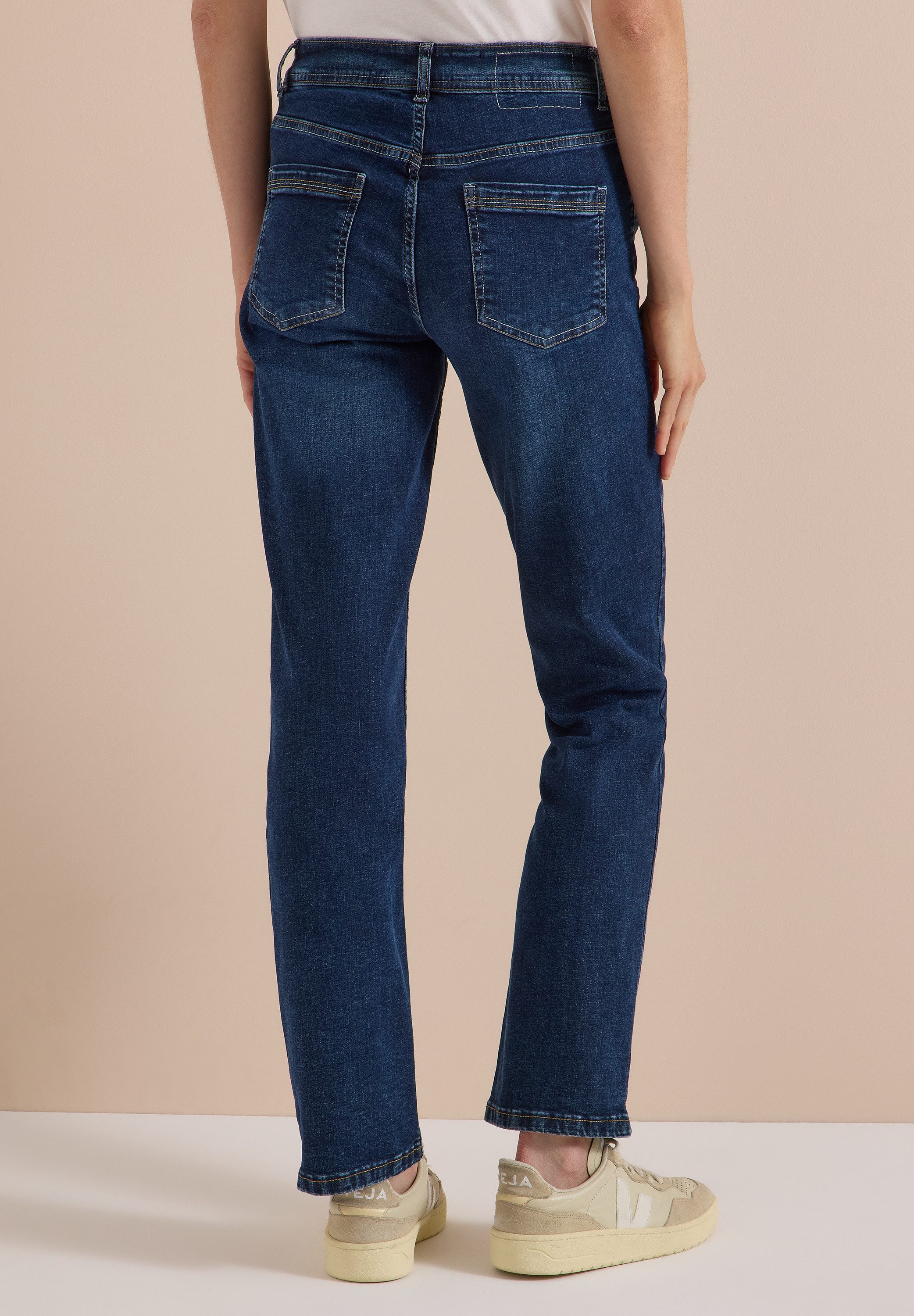 CECIL Slim-fit-Jeans High Waist
