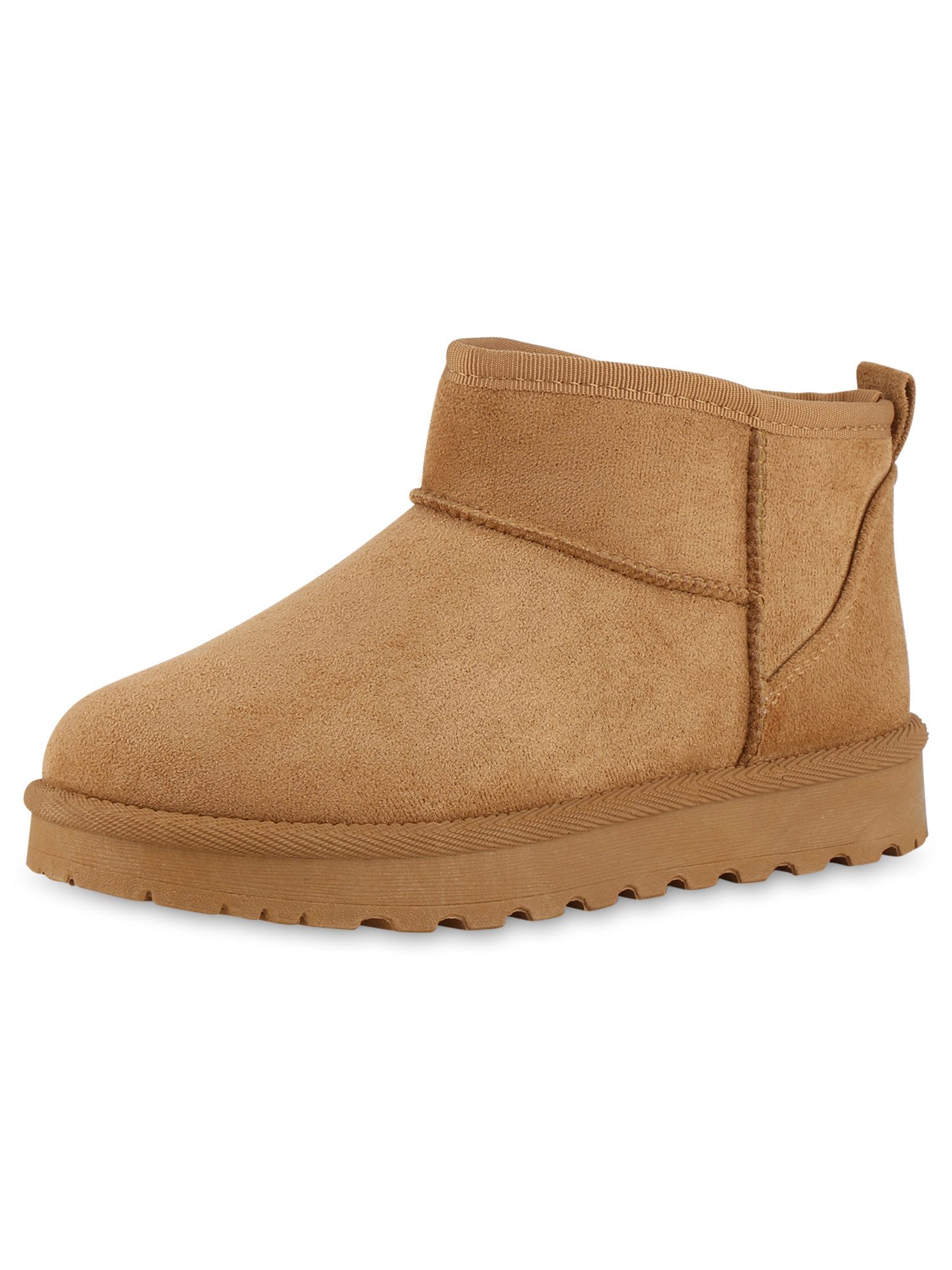 VAN HILL 841491 Winterstiefelette Damen Warm Gefüttert Winter Boots Stiefel günstig online kaufen