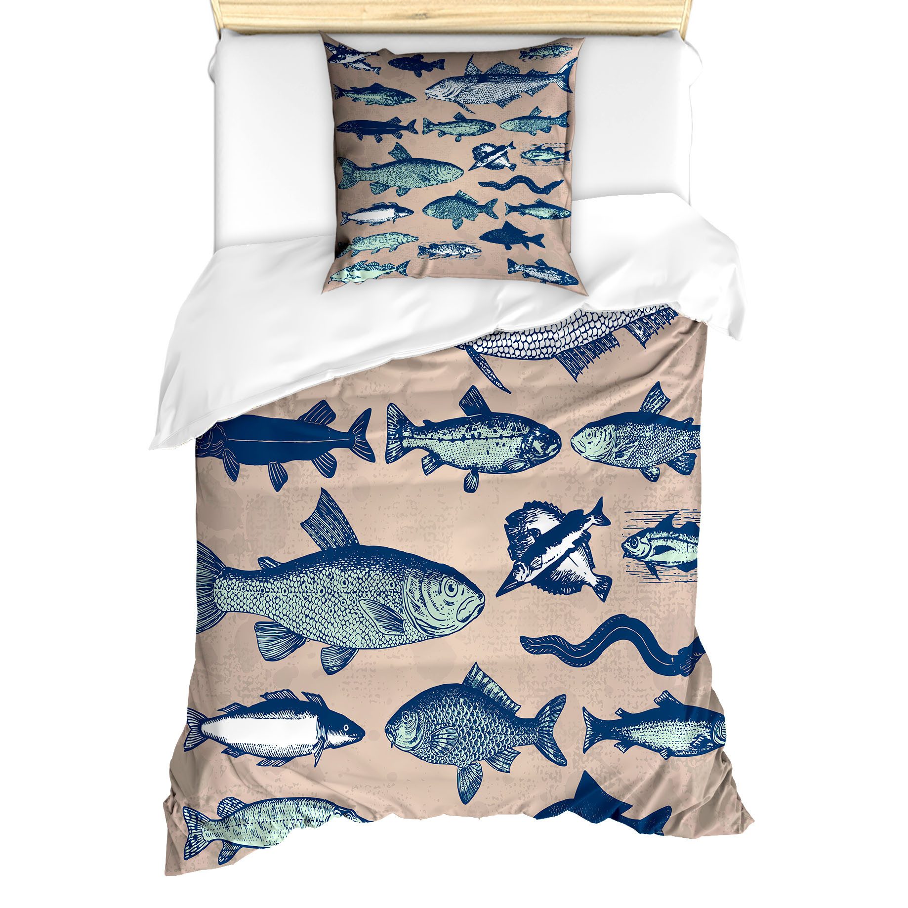 Abakuhaus Bettwäsche Milbensicher Allergiker geeignet mit Kissenbezug, Micr günstig online kaufen