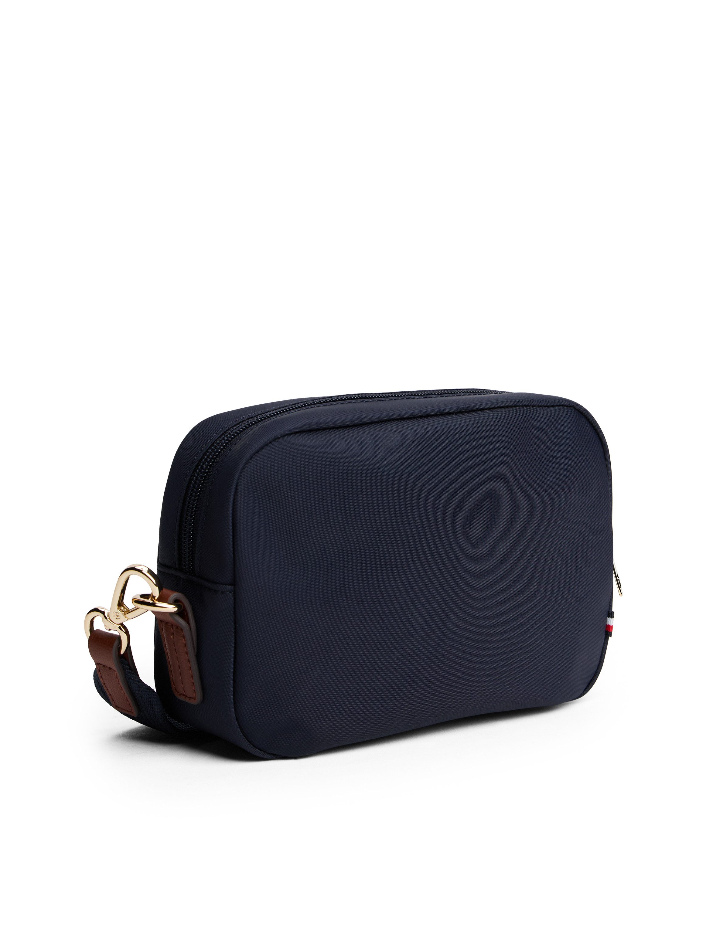 Tommy Hilfiger Mini Bag TH ESSENTAIL, Damen Umhägetasche, Schultertasche mit Streifen und TH-Logoemblem