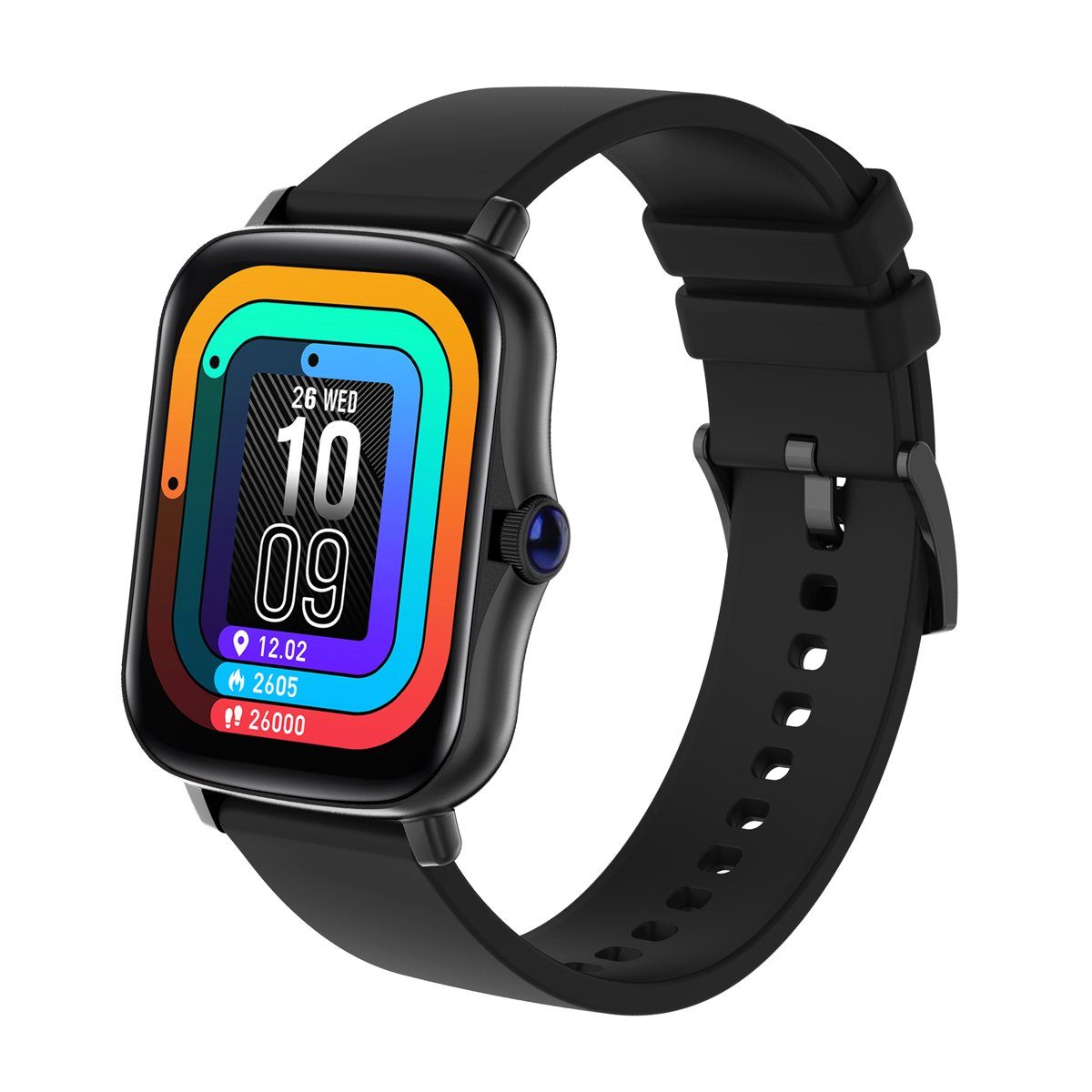 fontastic FontaFit 480CH Aktivitätstracker Talis schwarz Smartwatch