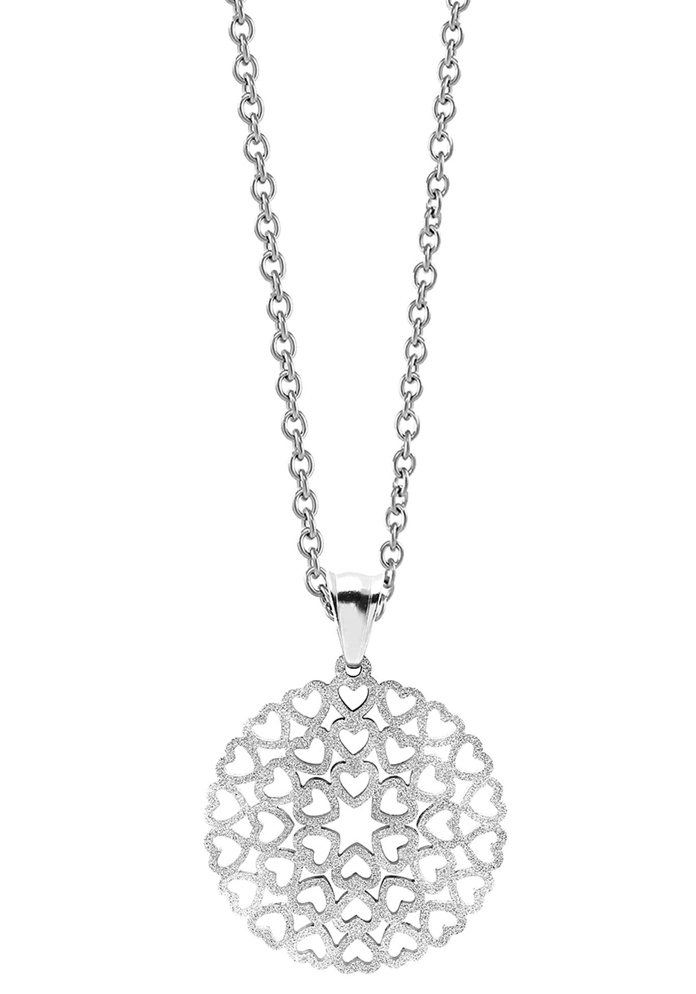 Kette mit Anhänger Schmuck Geschenk Herzen