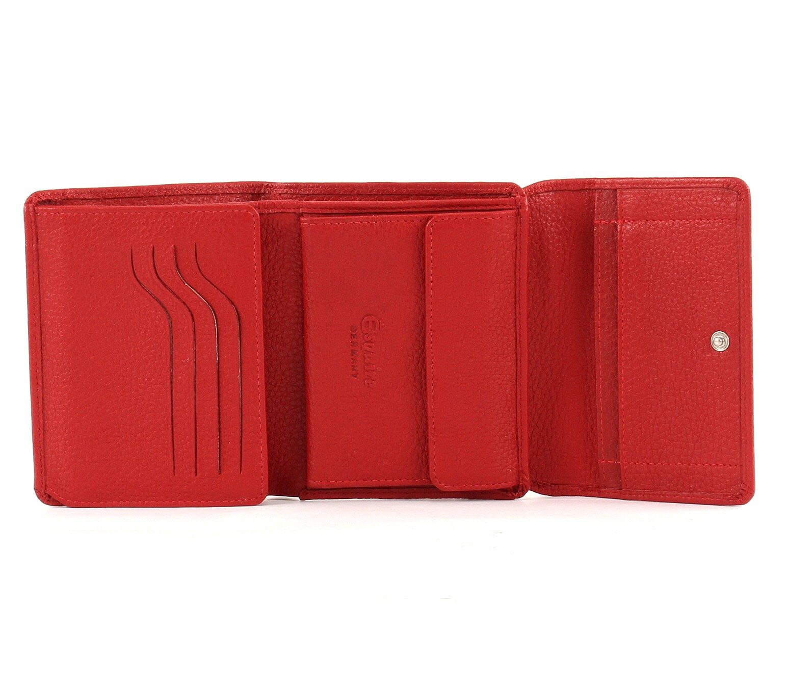 Esquire Geldbörse Ladies Wallet, aus echtem Kalbsleder