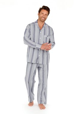 Hom Pyjama Long Woven Sleepwear 'Mazargues' (1 tlg)