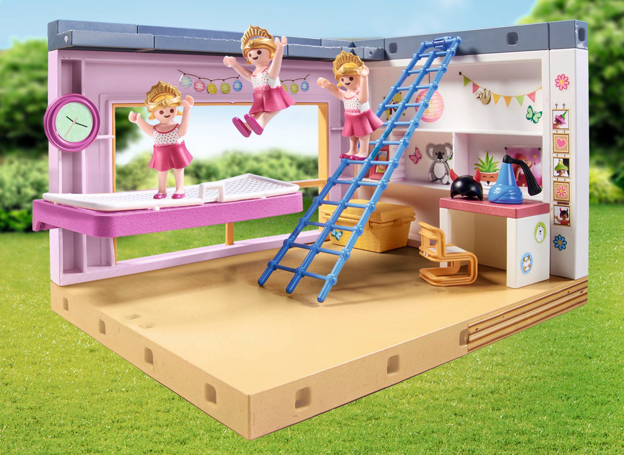 Playmobil® Kinderzimmer (71610), myLife Konstruktions-Spielset, (97 St), Made in Europe