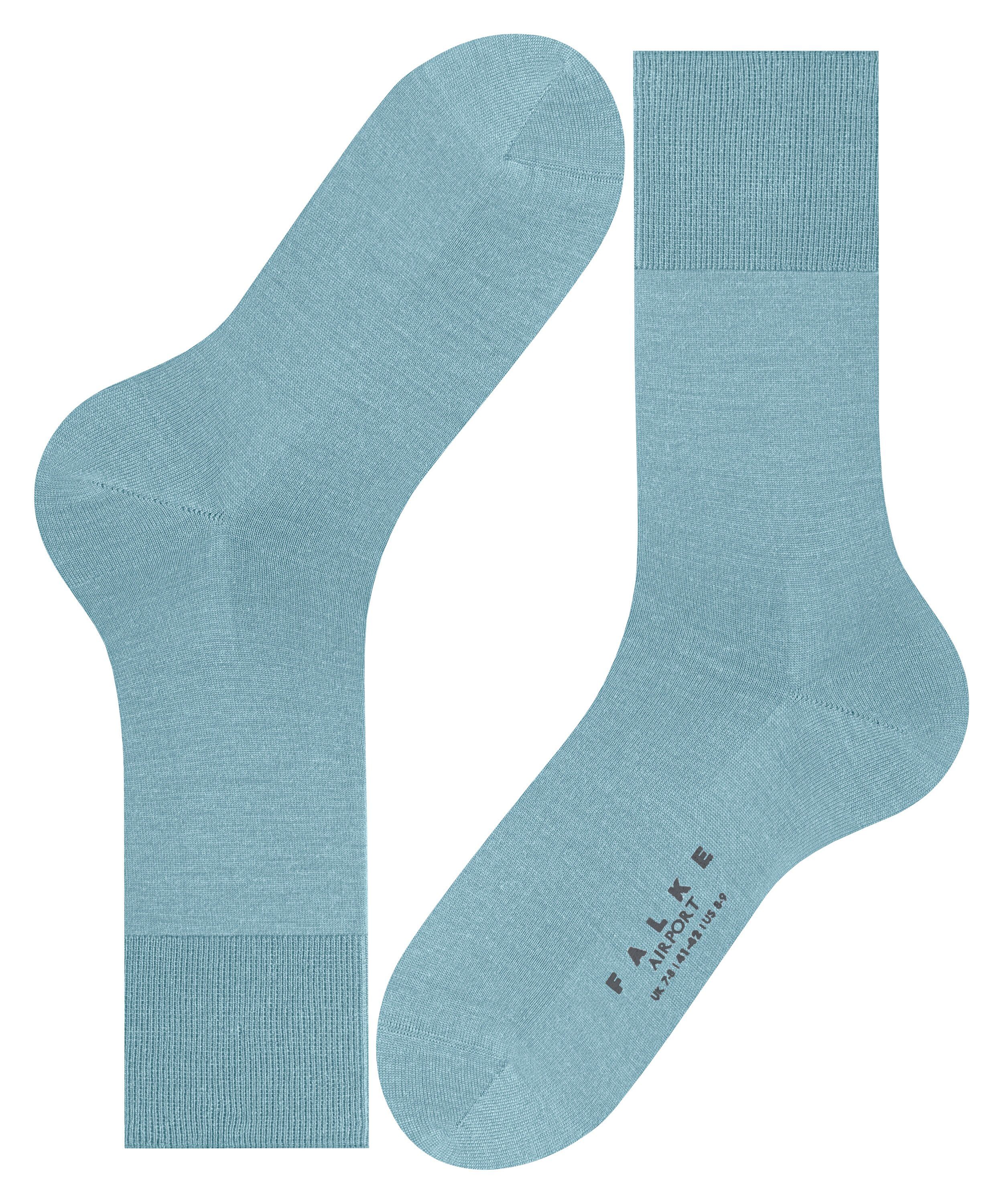 FALKE Socken Airport (1-Paar) klimaregulierend durch Schurwolle