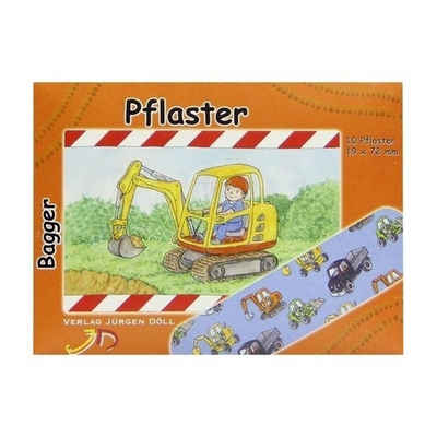 Axisis GmbH Pflaster KINDERPFLASTER Bagger Briefchen, 10 St (10 St)