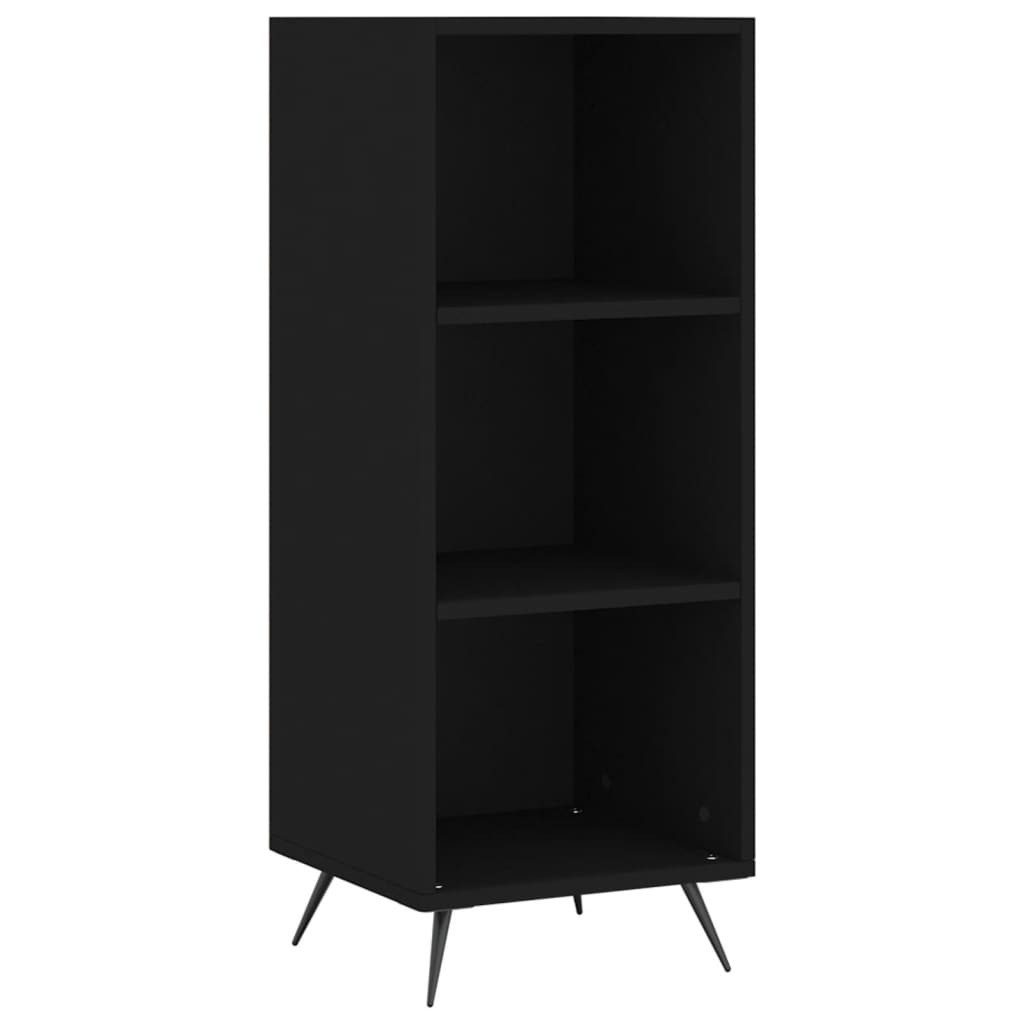 vidaXL Standregal Regalschrank Schwarz 34,5x32,5x90 cm günstig online kaufen