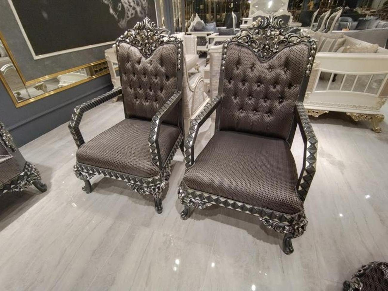 JVmoebel Chesterfield-Sessel Luxuriöse Komfortable Wohnzimmer Sessel modernen Sessel Stilvolle (1-St., 1x nur Sessel), Made in Europa